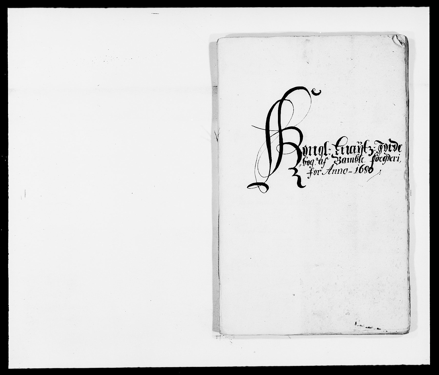 Rentekammeret inntil 1814, Reviderte regnskaper, Fogderegnskap, RA/EA-4092/R34/L2045: Fogderegnskap Bamble, 1680-1681, p. 134