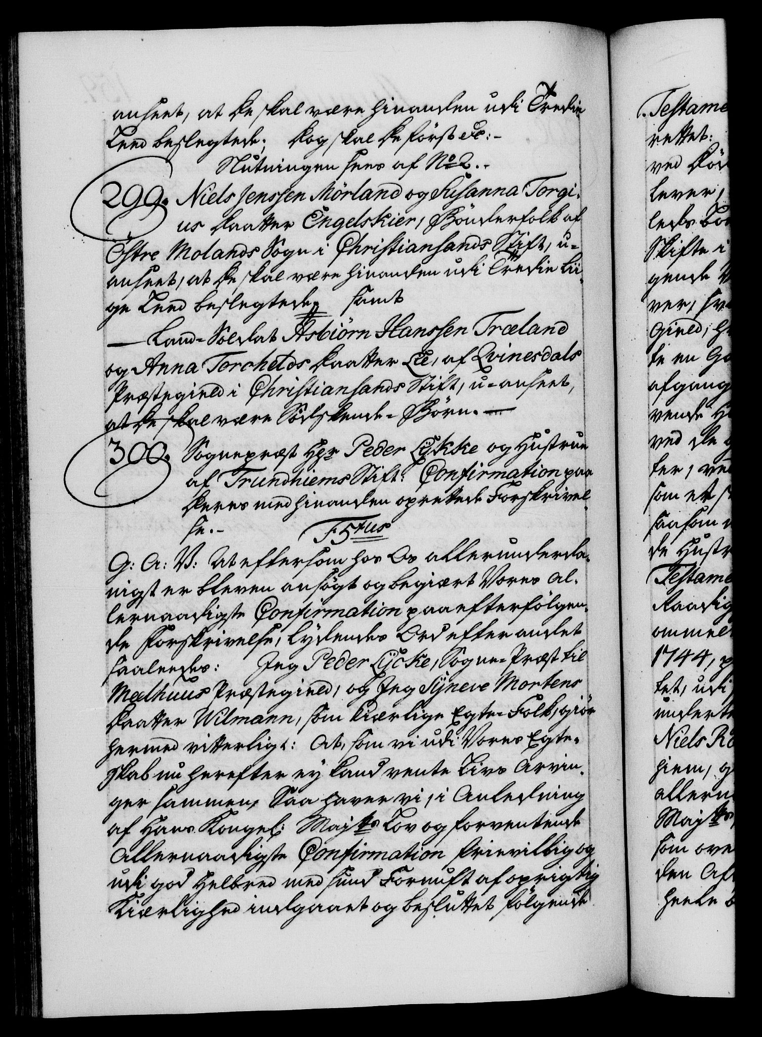 Danske Kanselli 1572-1799, AV/RA-EA-3023/F/Fc/Fca/Fcaa/L0040: Norske registre, 1757-1759, p. 159b