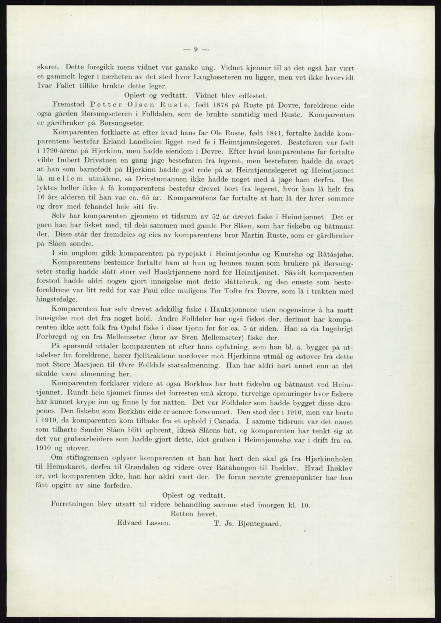 Høyfjellskommisjonen, AV/RA-S-1546/X/Xa/L0001: Nr. 1-33, 1909-1953, p. 3613