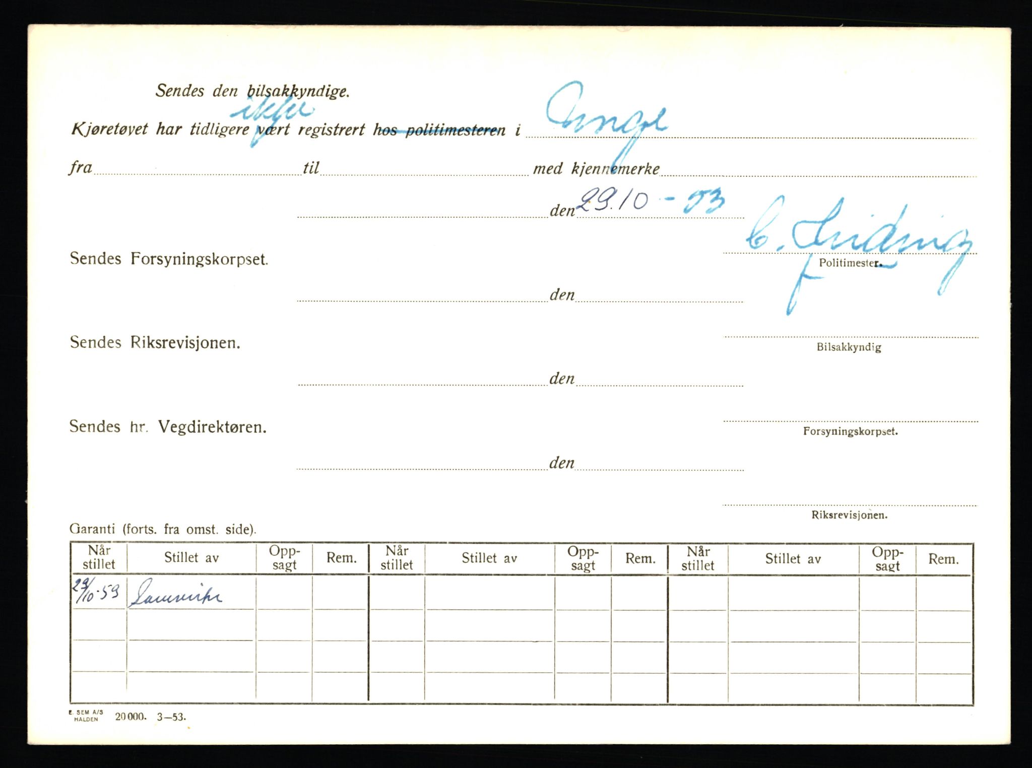 Stavanger trafikkstasjon, AV/SAST-A-101942/0/F/L0012: L-4200 - L-4699, 1930-1971, p. 76