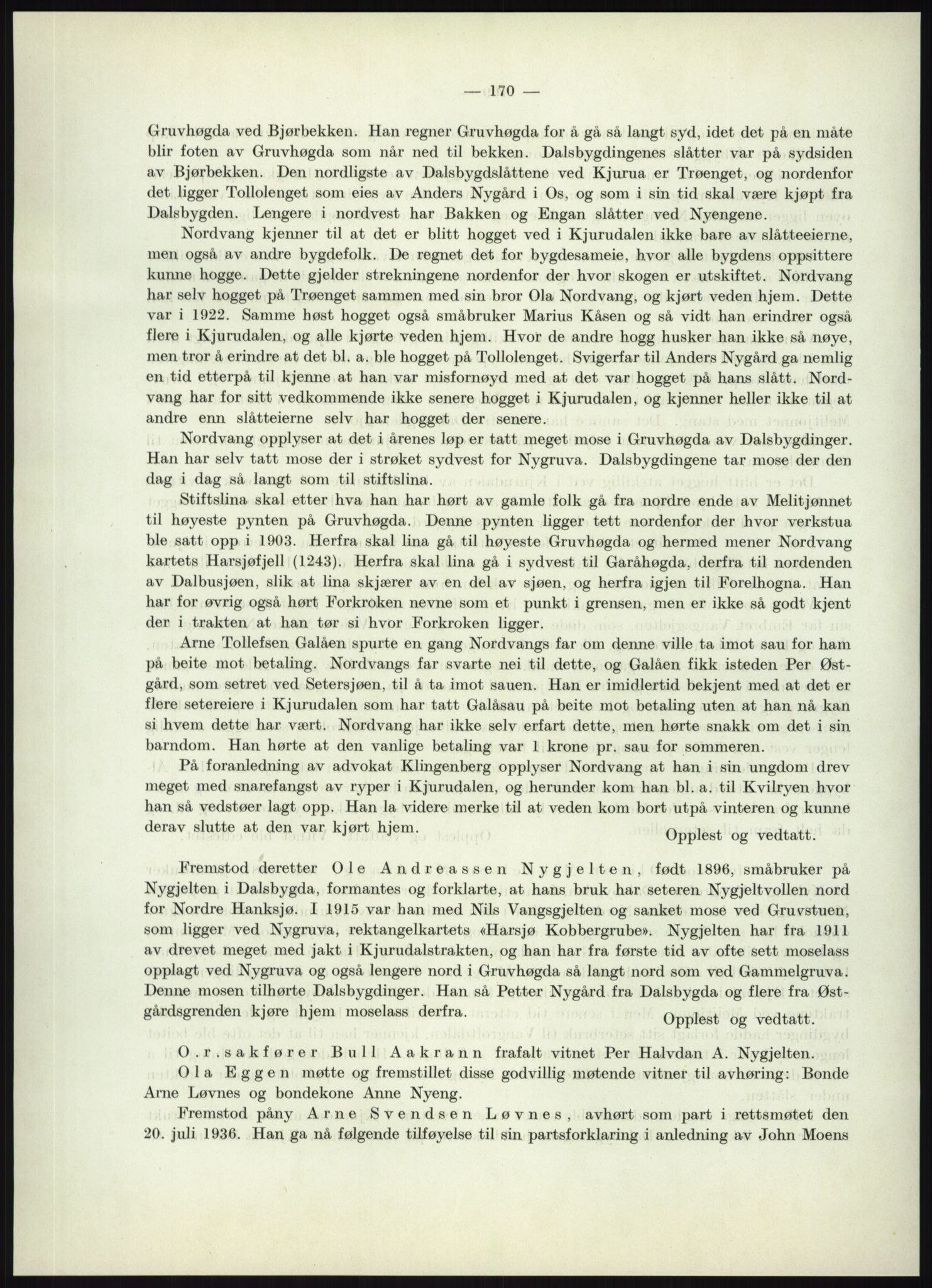 Høyfjellskommisjonen, AV/RA-S-1546/X/Xa/L0001: Nr. 1-33, 1909-1953, p. 4446