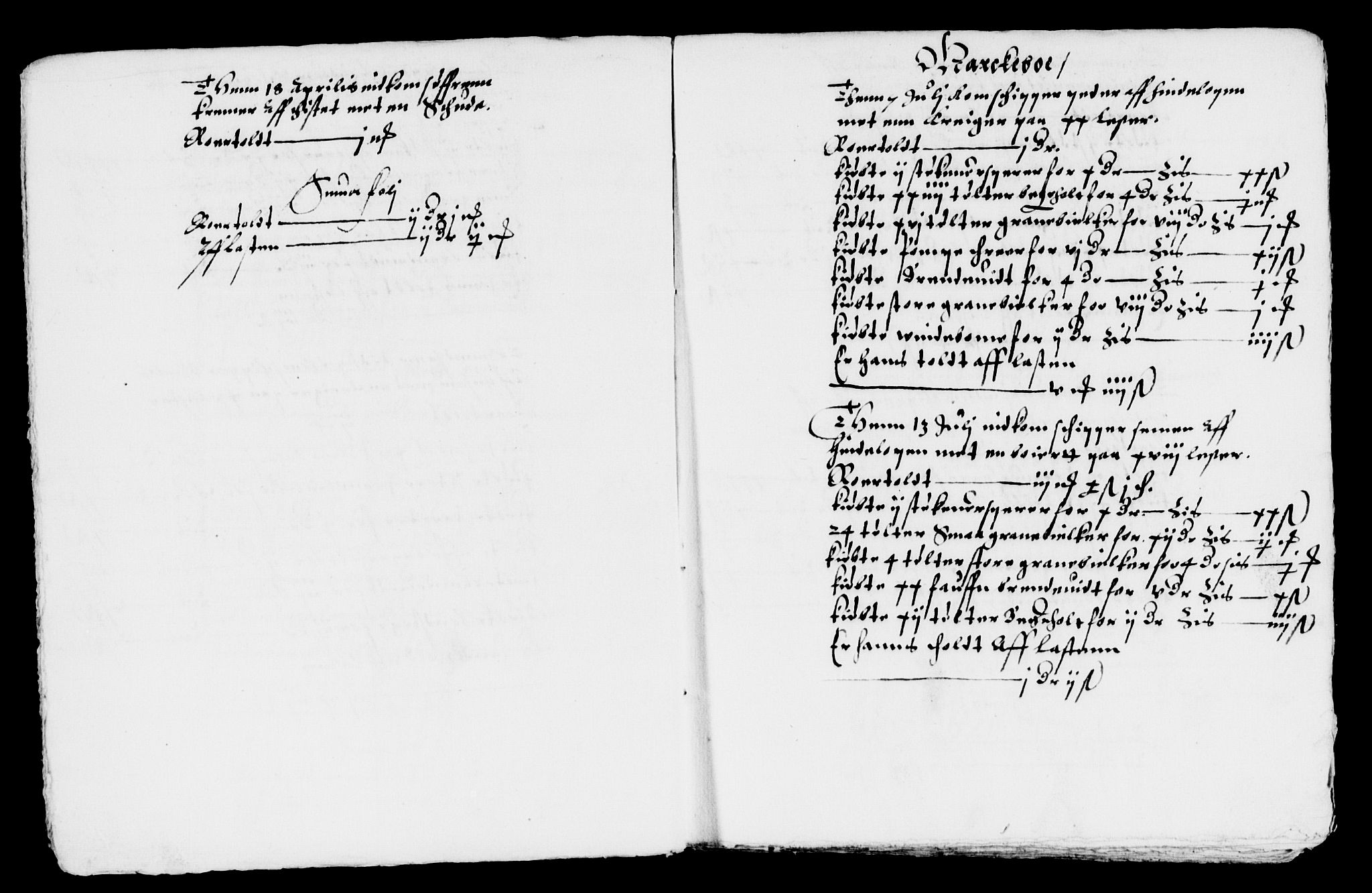 Rentekammeret inntil 1814, Reviderte regnskaper, Lensregnskaper, AV/RA-EA-5023/R/Rb/Rbo/L0001: Tønsberg len, 1584-1612