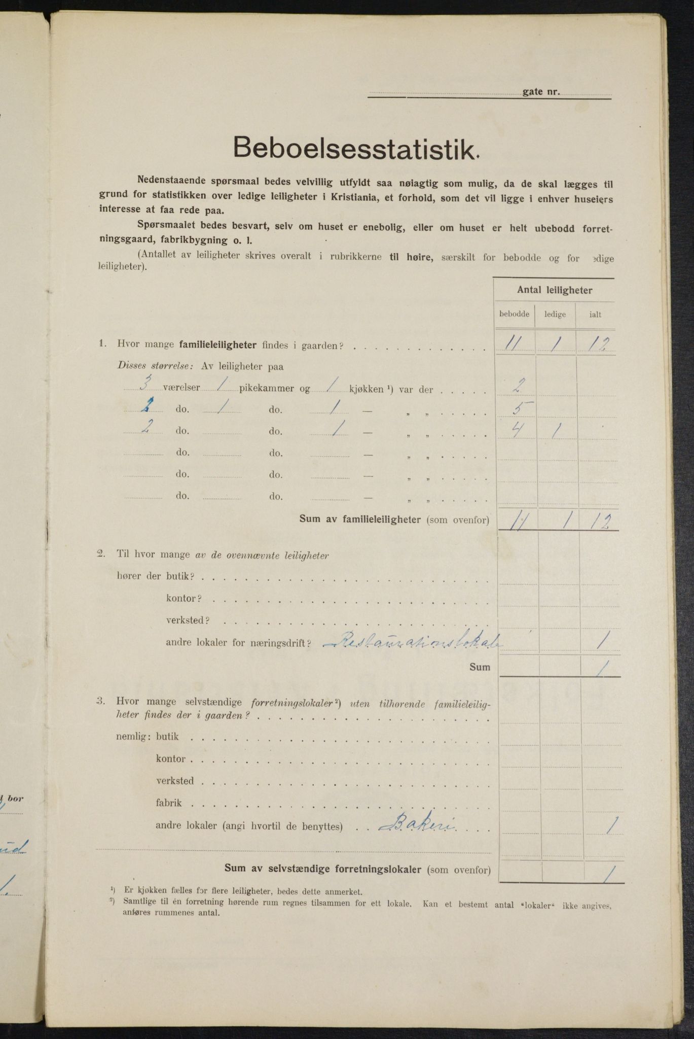 OBA, Municipal Census 1914 for Kristiania, 1914, p. 31655