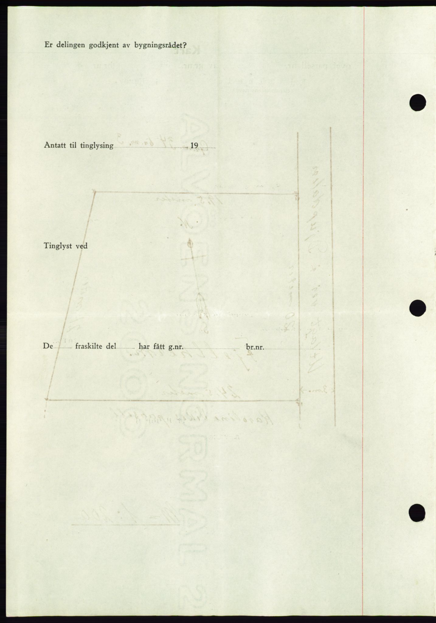 Søre Sunnmøre sorenskriveri, AV/SAT-A-4122/1/2/2C/L0075: Mortgage book no. 1A, 1943-1943, Diary no: : 244/1943