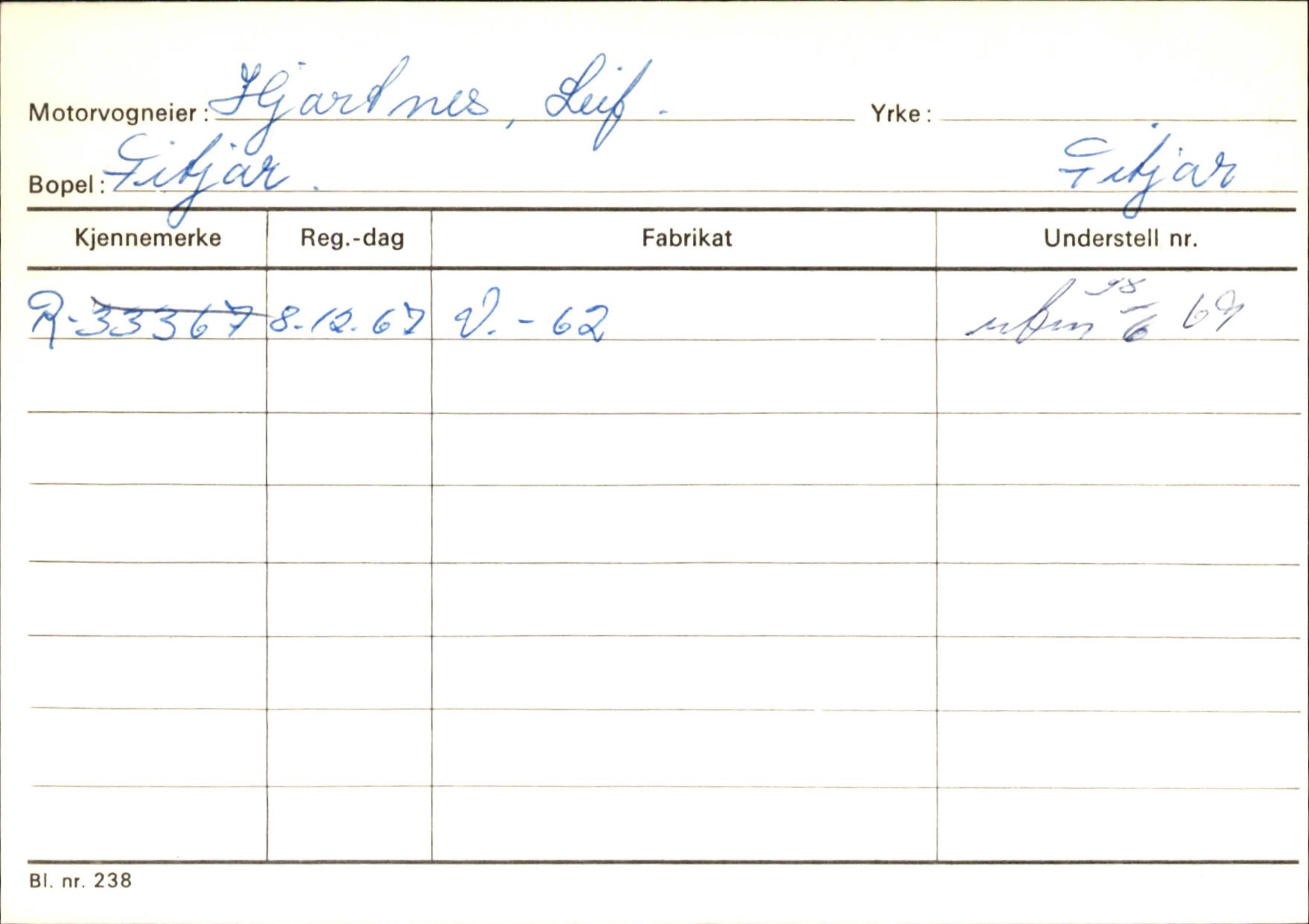 Statens vegvesen, Hordaland vegkontor, AV/SAB-A-5201/2/Ha/L0023: R-eierkort H, 1920-1971, p. 4