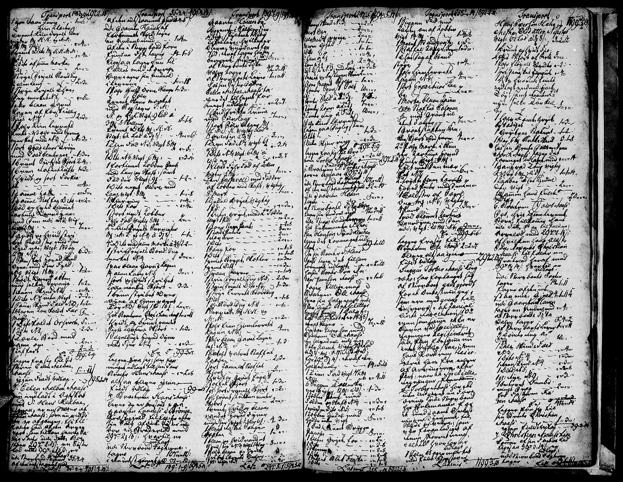 Lofoten sorenskriveri, AV/SAT-A-0017/1/3/3A/L0002: Skifteprotokoll, 1706-1799, p. 224b-225a