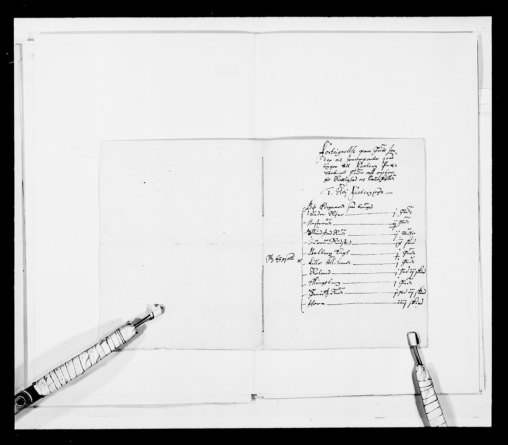 Stattholderembetet 1572-1771, AV/RA-EA-2870/Ek/L0030/0001: Jordebøker 1633-1658: / Kirke- og prestebolsgods i Akershus len, 1654, p. 65