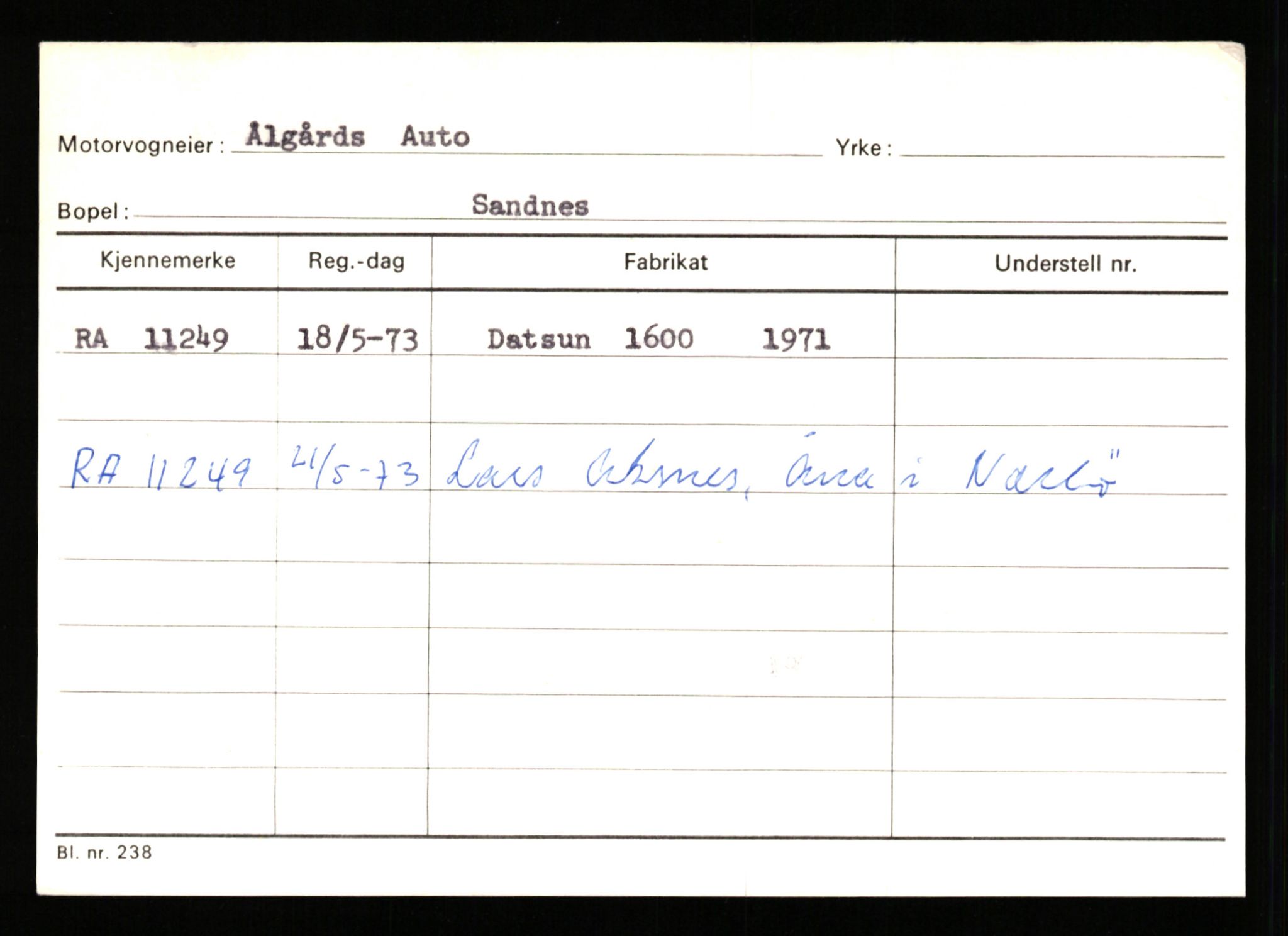 Stavanger trafikkstasjon, AV/SAST-A-101942/0/G/L0003: Registreringsnummer: 10466 - 15496, 1930-1971, p. 839