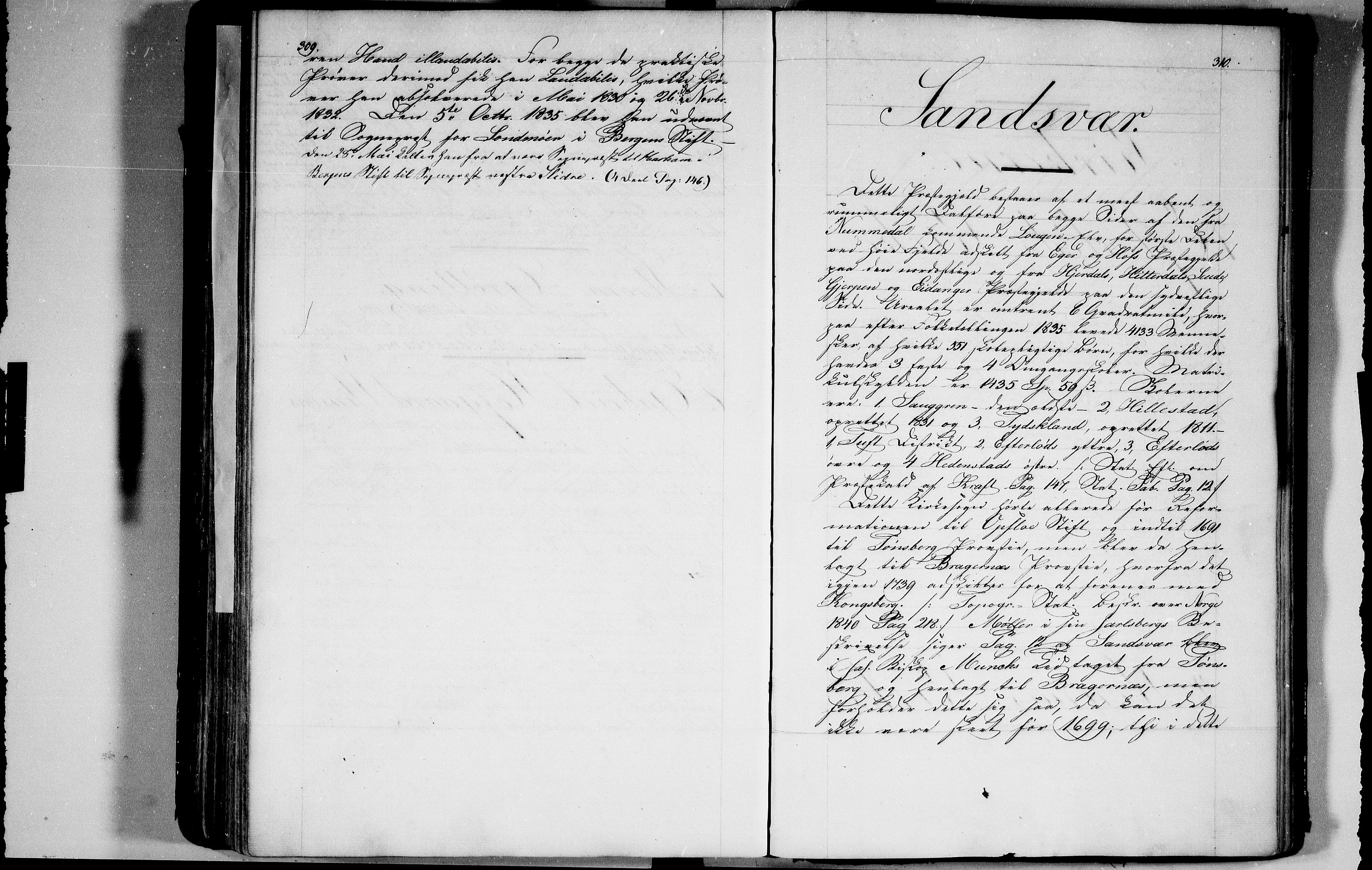 Svendsen, Bastian - etterretninger om geistligheten i Akershus stift, AV/SAO-PAO-0181/D/L0003: Etterretninger del 3, p. 309-310