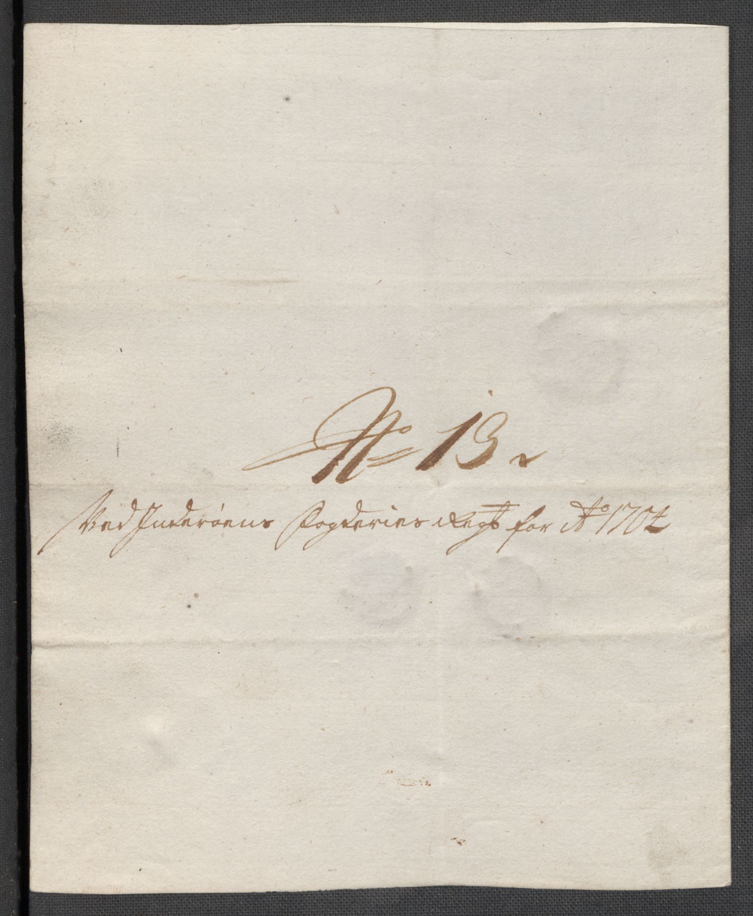 Rentekammeret inntil 1814, Reviderte regnskaper, Fogderegnskap, AV/RA-EA-4092/R63/L4313: Fogderegnskap Inderøy, 1703-1704, p. 504