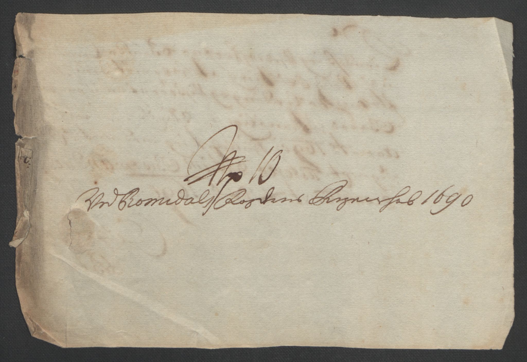 Rentekammeret inntil 1814, Reviderte regnskaper, Fogderegnskap, AV/RA-EA-4092/R55/L3649: Fogderegnskap Romsdal, 1690-1691, p. 182