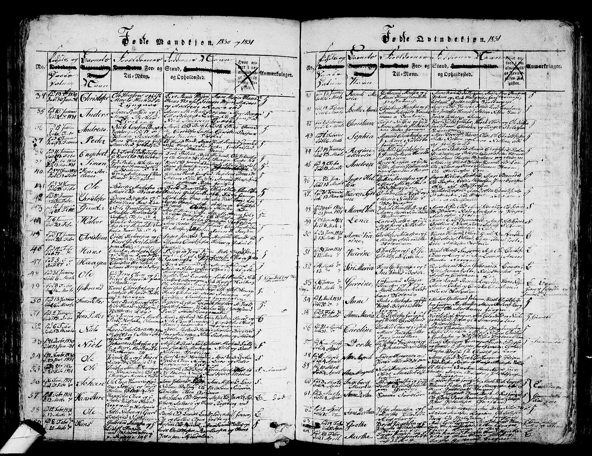 Eiker kirkebøker, SAKO/A-4/G/Ga/L0001: Parish register (copy) no. I 1, 1814-1832, p. 374-375