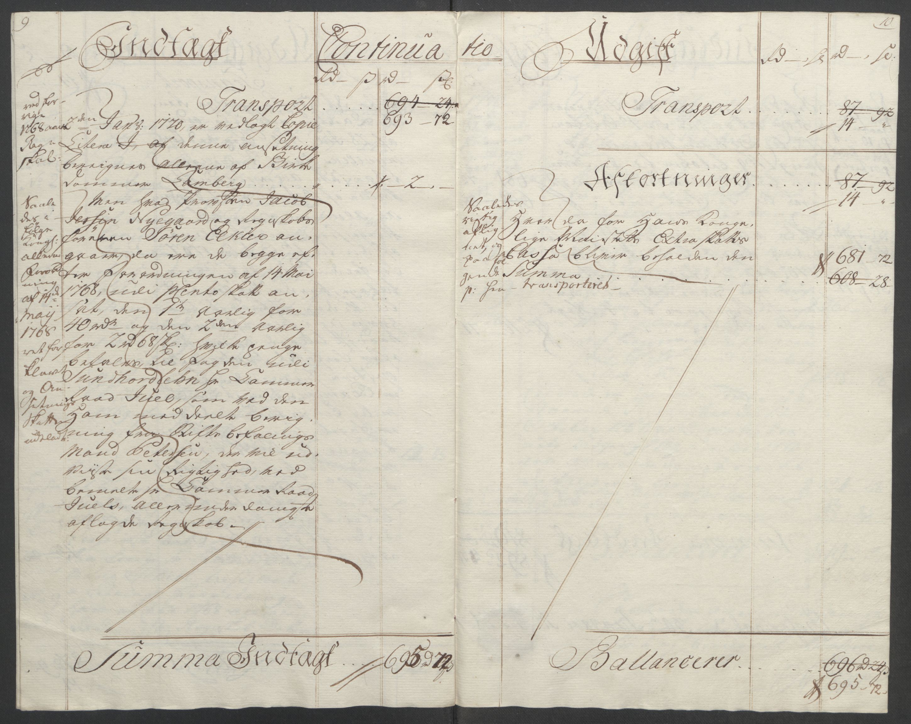 Rentekammeret inntil 1814, Reviderte regnskaper, Fogderegnskap, AV/RA-EA-4092/R49/L3157: Ekstraskatten Rosendal Baroni, 1762-1772, p. 248