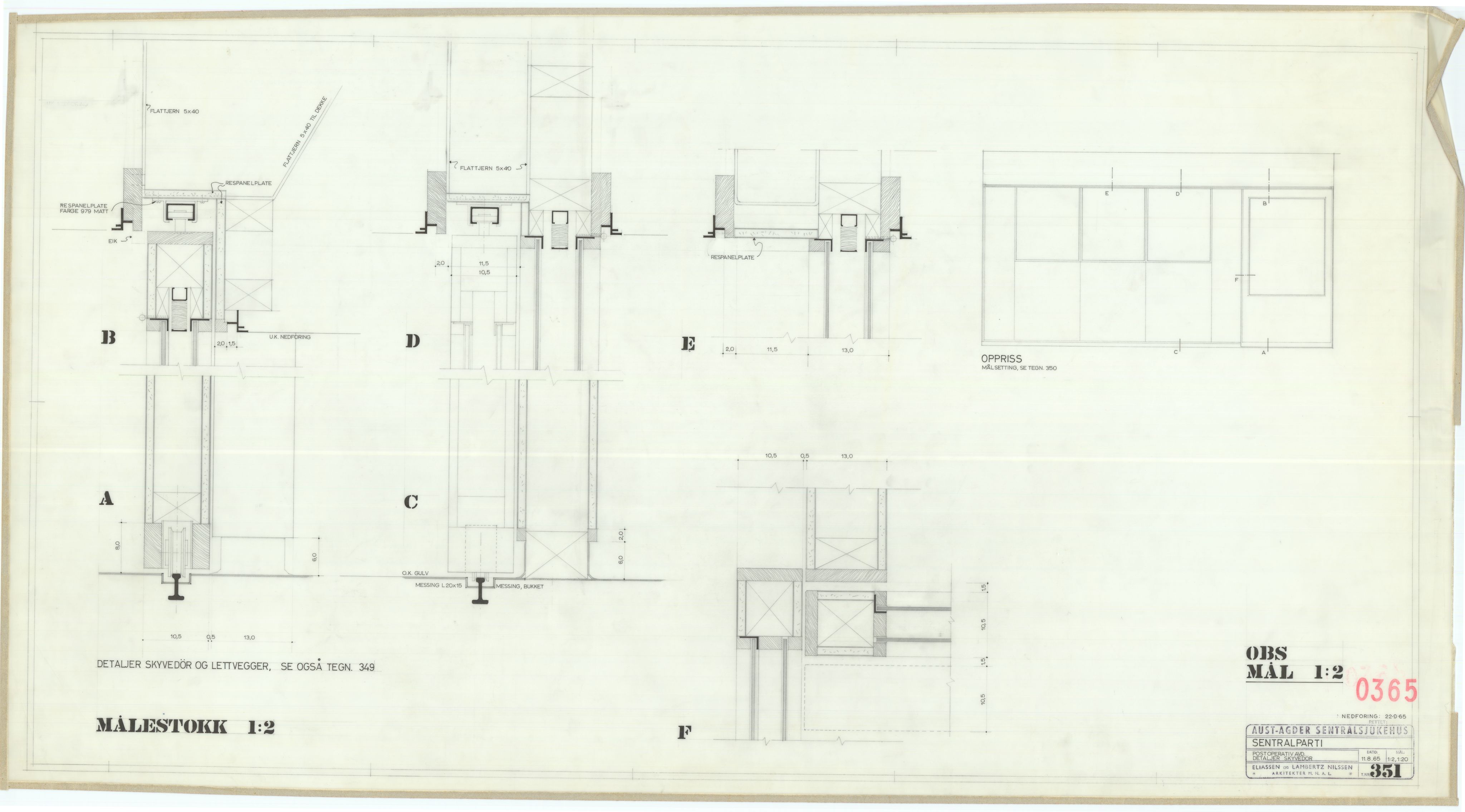 Eliassen og Lambertz-Nilssen Arkitekter, AAKS/PA-2983/T/T01/L0005: Tegningskogger 0365, 1960-1966, p. 27