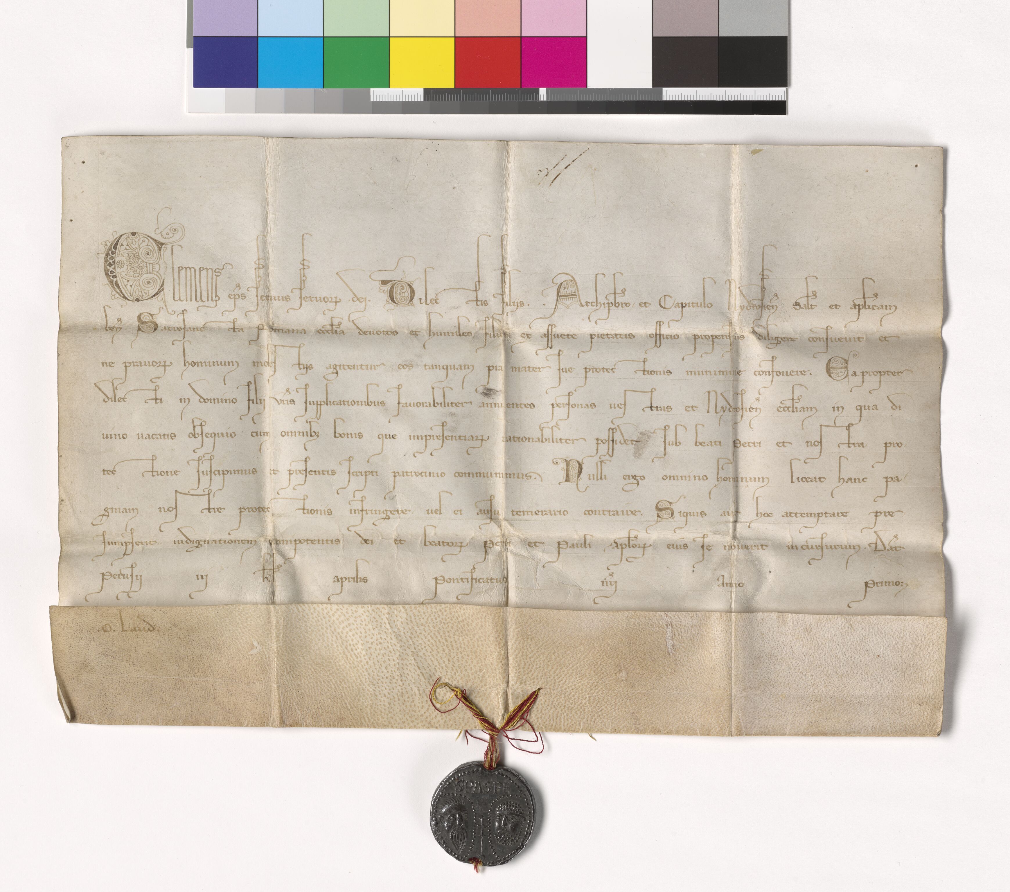 Riksarkivets diplomsamling, AV/RA-EA-5965/F05/L0011: NRA AM fasc. 4 nr. 1-2b, 1265-1307, p. 11