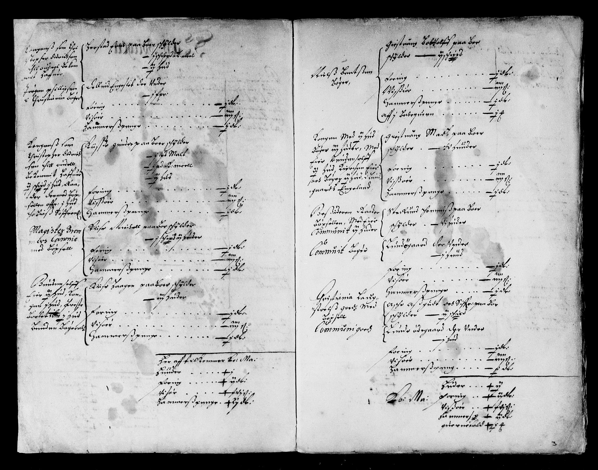 Rentekammeret inntil 1814, Reviderte regnskaper, Stiftamtstueregnskaper, Landkommissariatet på Akershus og Akershus stiftamt, AV/RA-EA-5869/R/Ra/L0019: Landkommissariatet på Akershus, 1663-1664