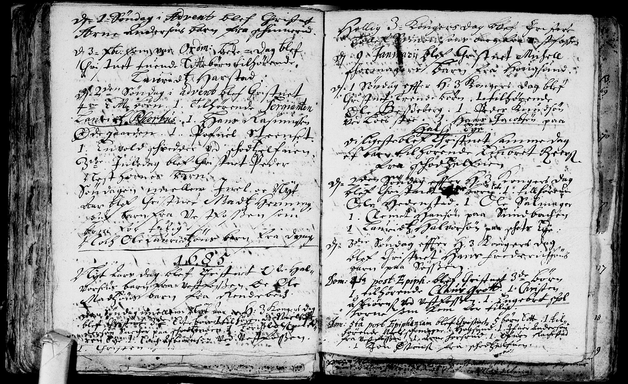 Eiker kirkebøker, AV/SAKO-A-4/F/Fa/L0001: Parish register (official) no. I 1 /1, 1683-1704