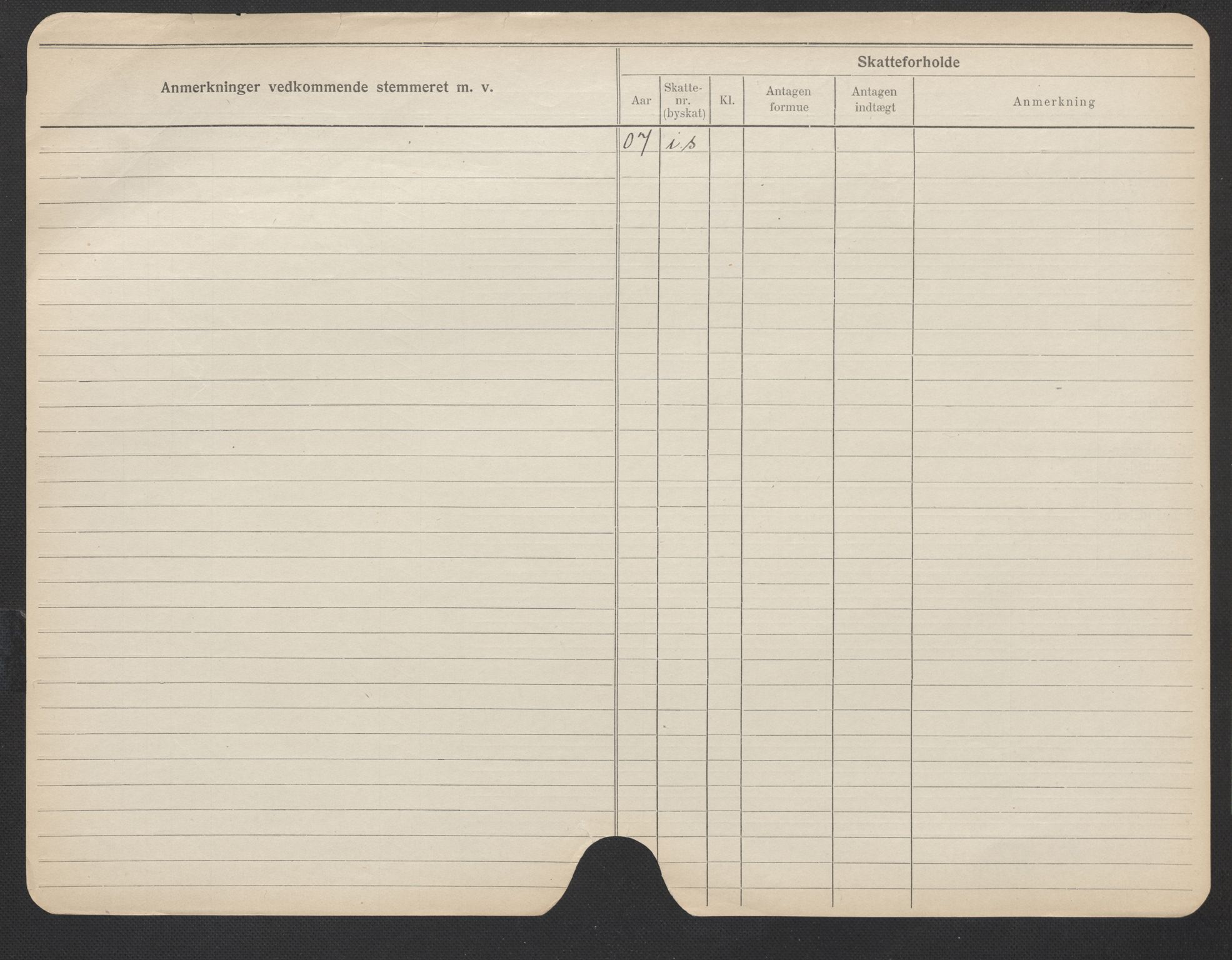 Oslo folkeregister, Registerkort, SAO/A-11715/F/Fa/Fac/L0019: Kvinner, 1906-1914, p. 825b