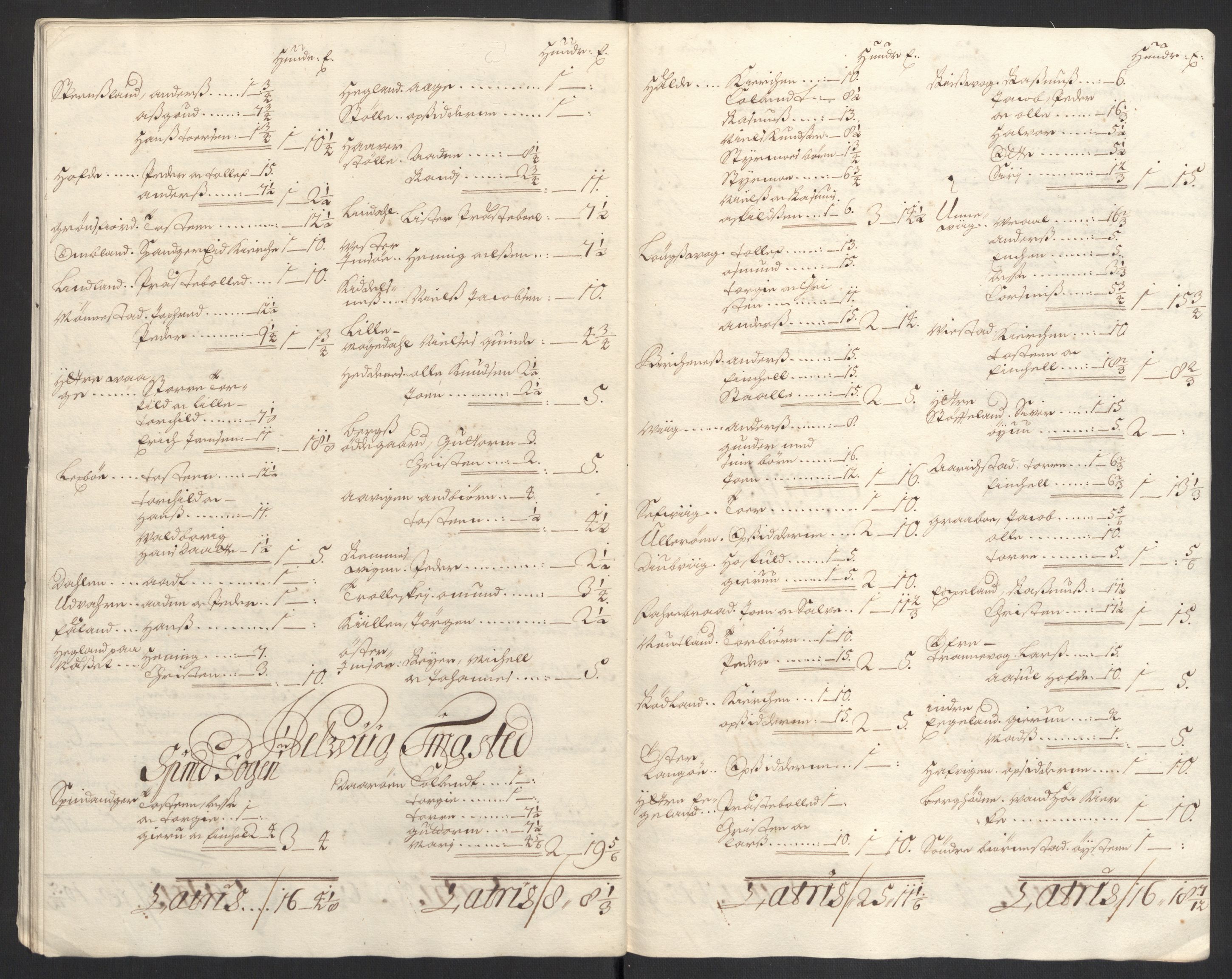 Rentekammeret inntil 1814, Reviderte regnskaper, Fogderegnskap, AV/RA-EA-4092/R43/L2548: Fogderegnskap Lista og Mandal, 1700, p. 207