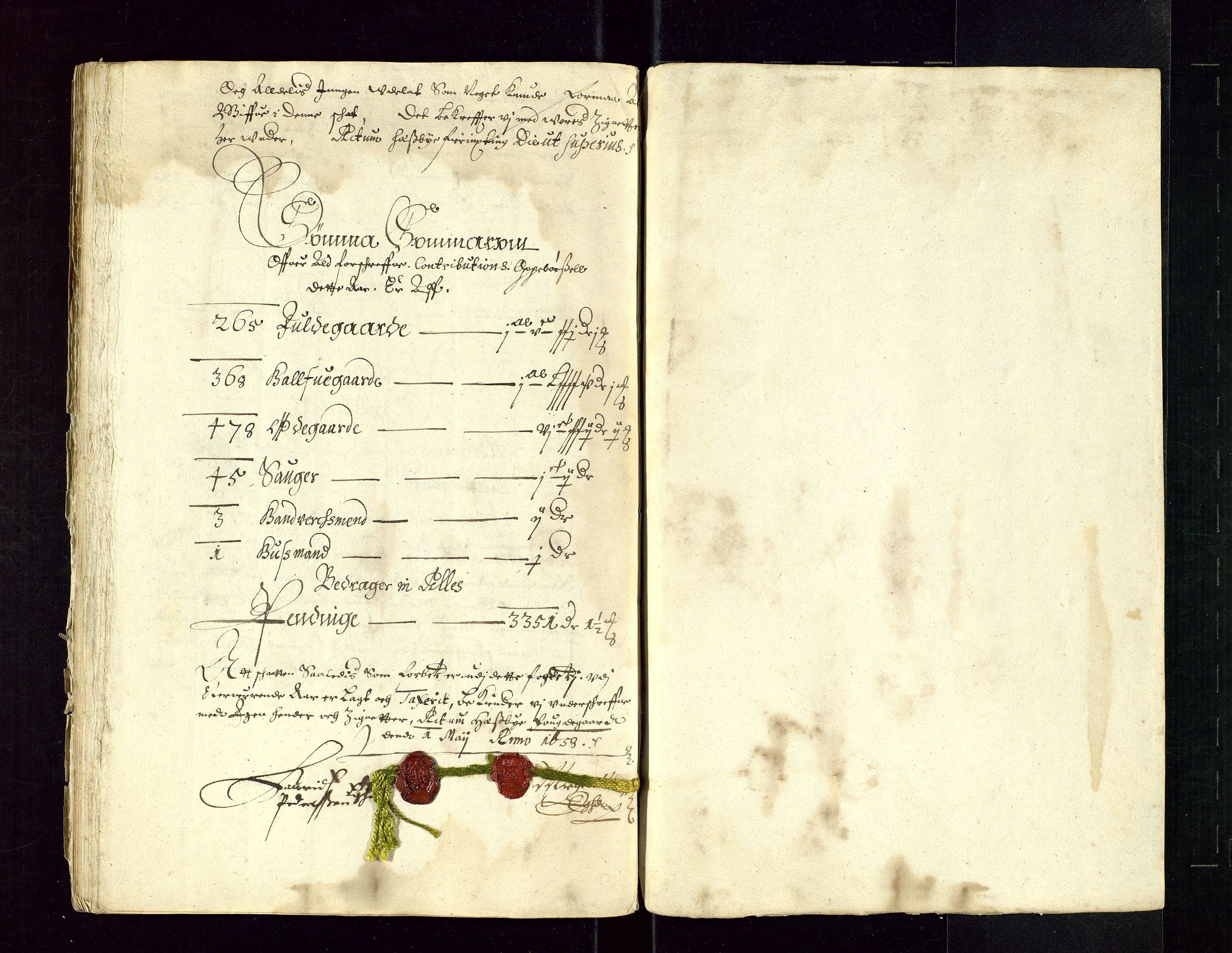 Stavanger len, AV/SAST-A-101870/Ob/L0027: Diverse, 1657-1660, p. 174