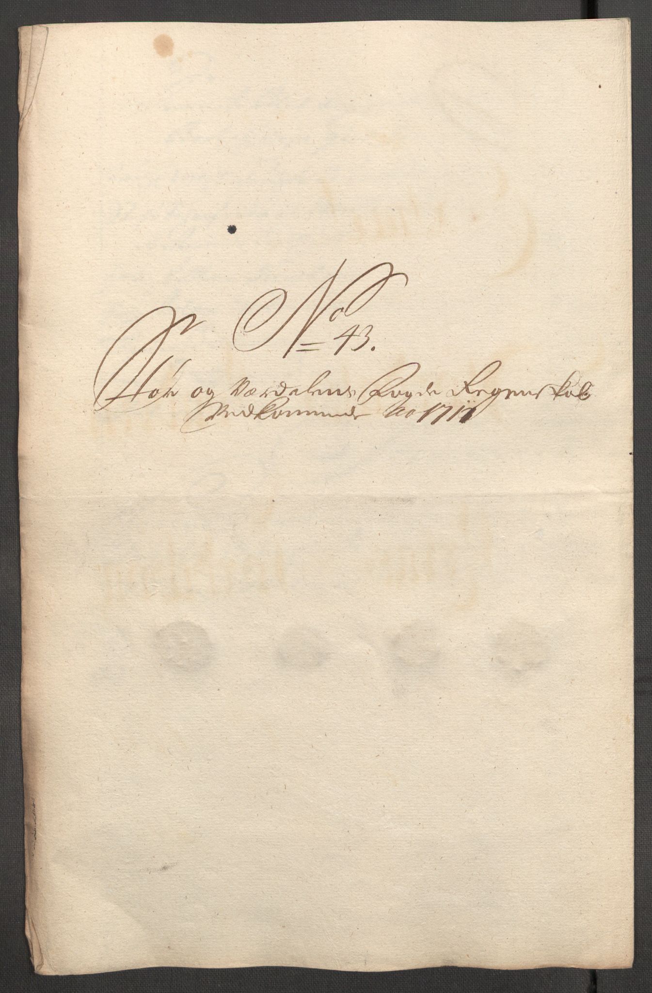 Rentekammeret inntil 1814, Reviderte regnskaper, Fogderegnskap, AV/RA-EA-4092/R62/L4201: Fogderegnskap Stjørdal og Verdal, 1711, p. 201