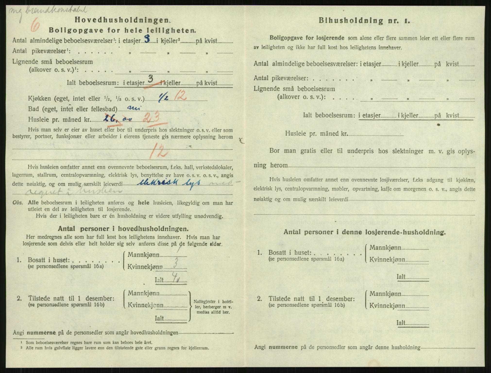 SAT, 1920 census for Namsos, 1920, p. 1320