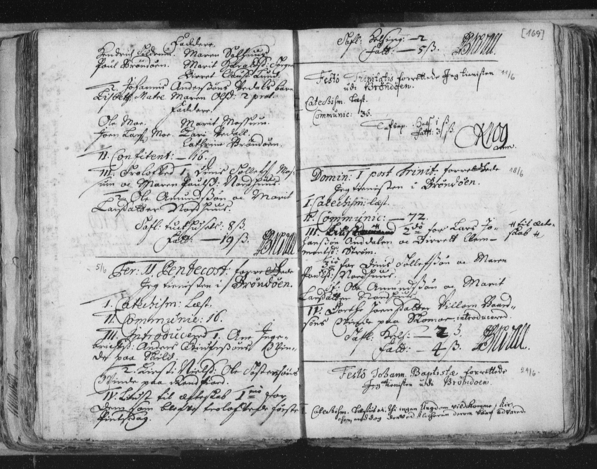 Ministerialprotokoller, klokkerbøker og fødselsregistre - Nordland, AV/SAT-A-1459/813/L0192: Parish register (official) no. 813A02, 1677-1718, p. 169