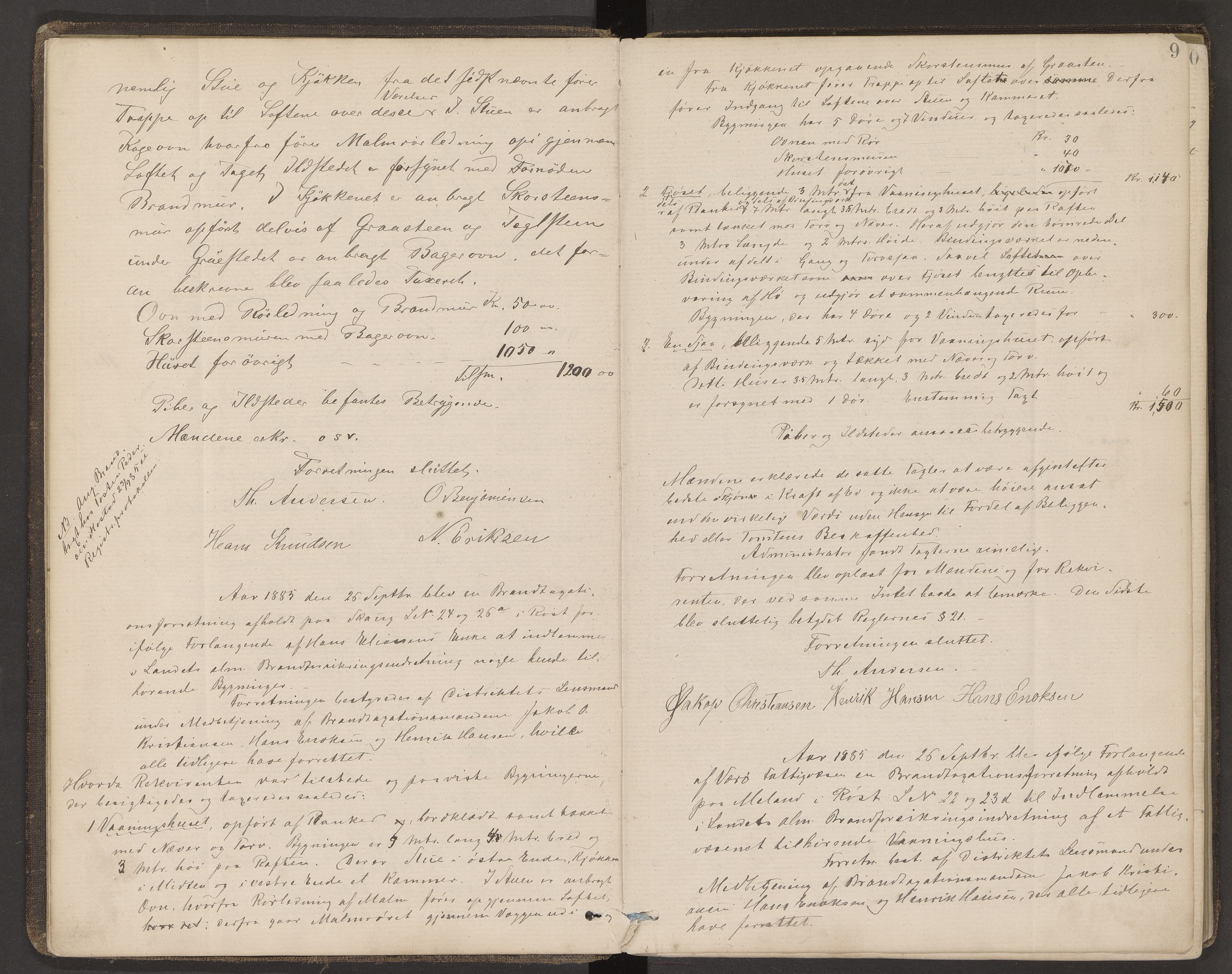 Norges Brannkasse Værøy og Røst, AV/SAT-A-5586/Fa/L0002: Branntakstprotokoll, 1885-1918