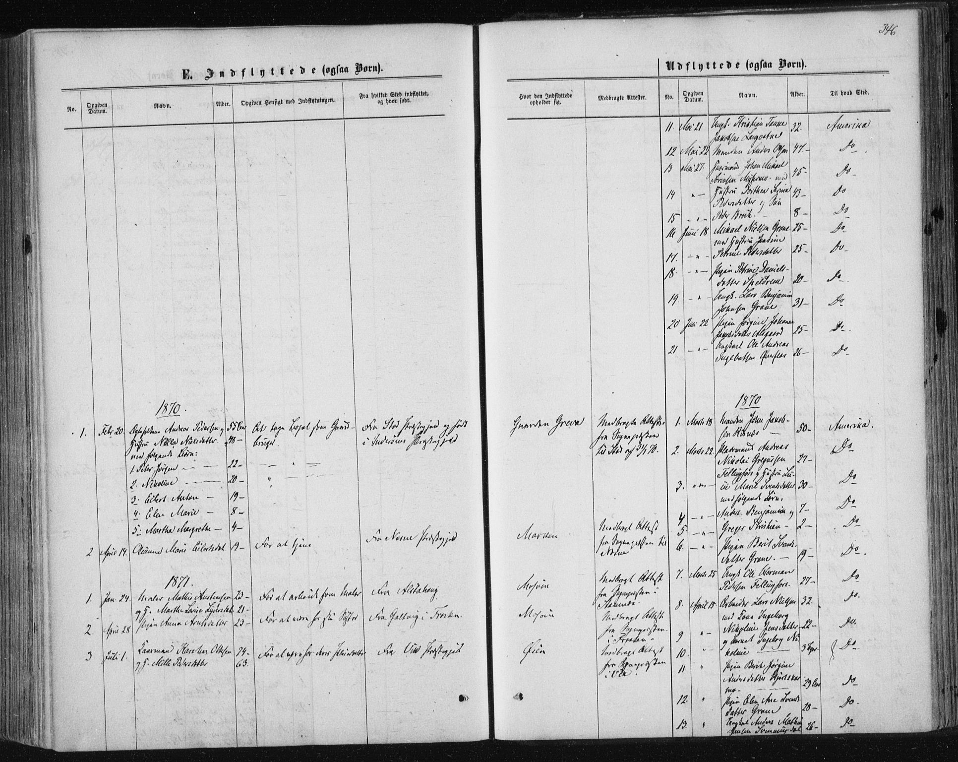 Ministerialprotokoller, klokkerbøker og fødselsregistre - Nordland, SAT/A-1459/820/L0294: Parish register (official) no. 820A15, 1866-1879, p. 346