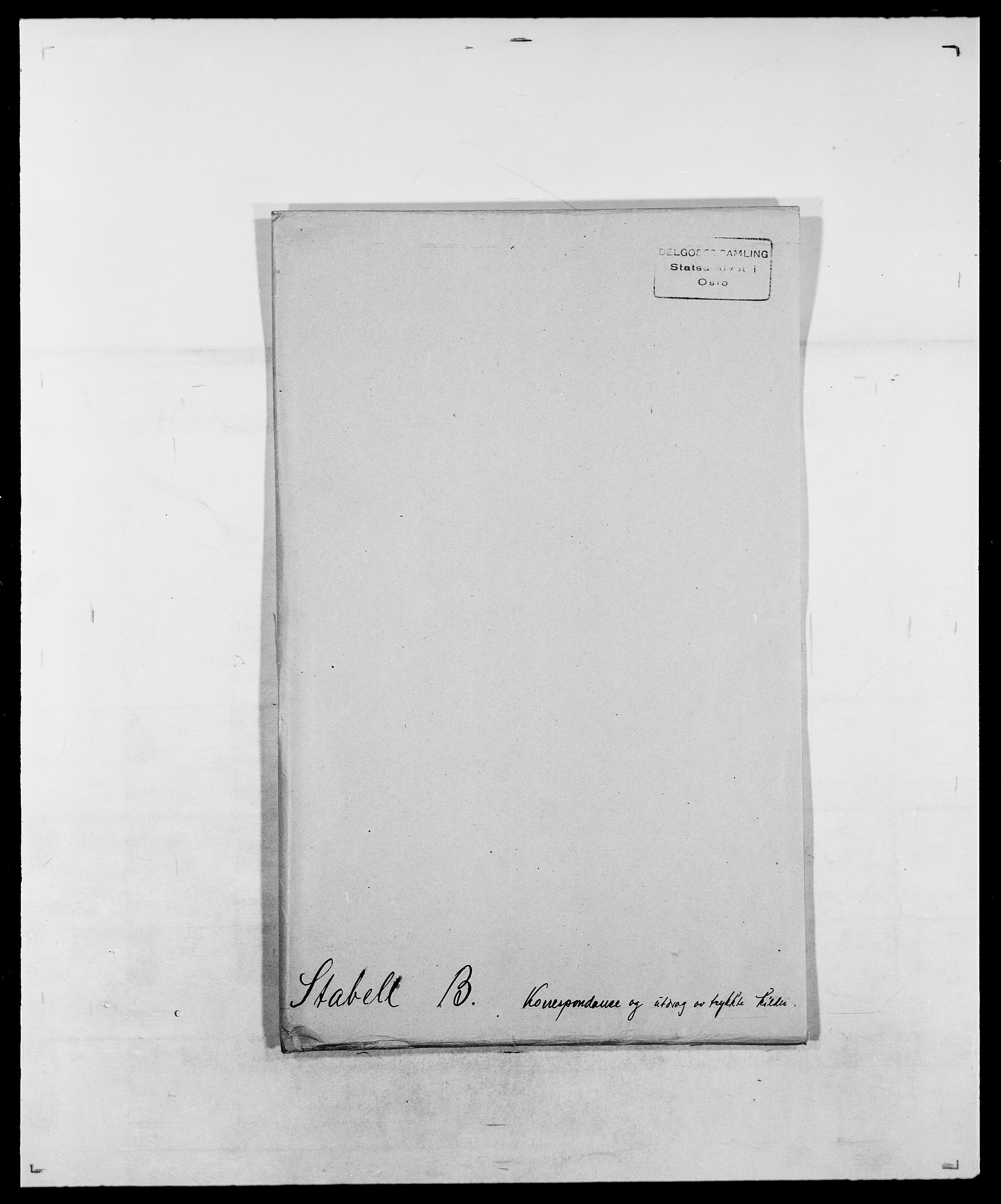 Delgobe, Charles Antoine - samling, AV/SAO-PAO-0038/D/Da/L0036: Skaanør - Staverskov, p. 633