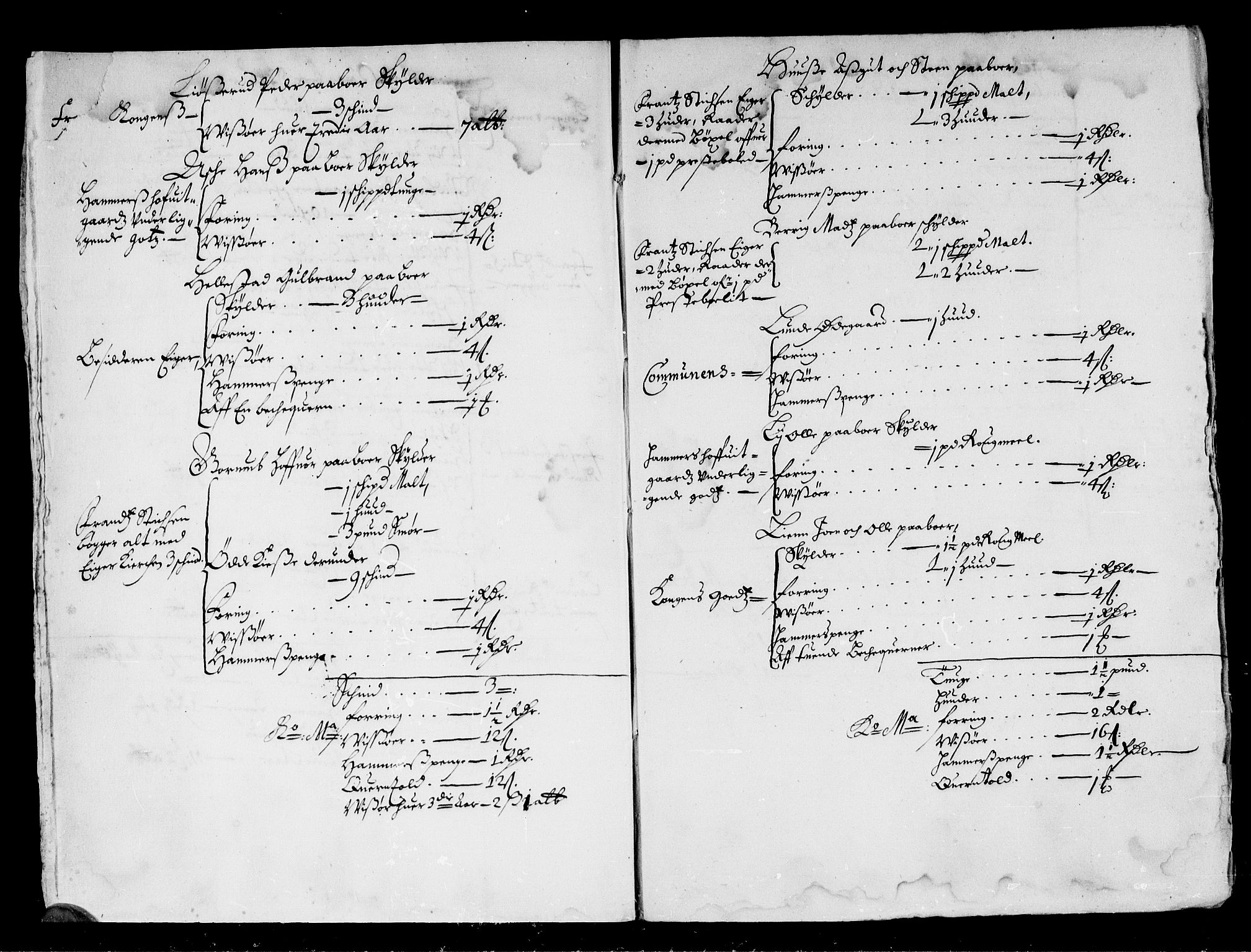 Rentekammeret inntil 1814, Reviderte regnskaper, Stiftamtstueregnskaper, Landkommissariatet på Akershus og Akershus stiftamt, AV/RA-EA-5869/R/Rb/L0105: Akershus stiftamt, 1675