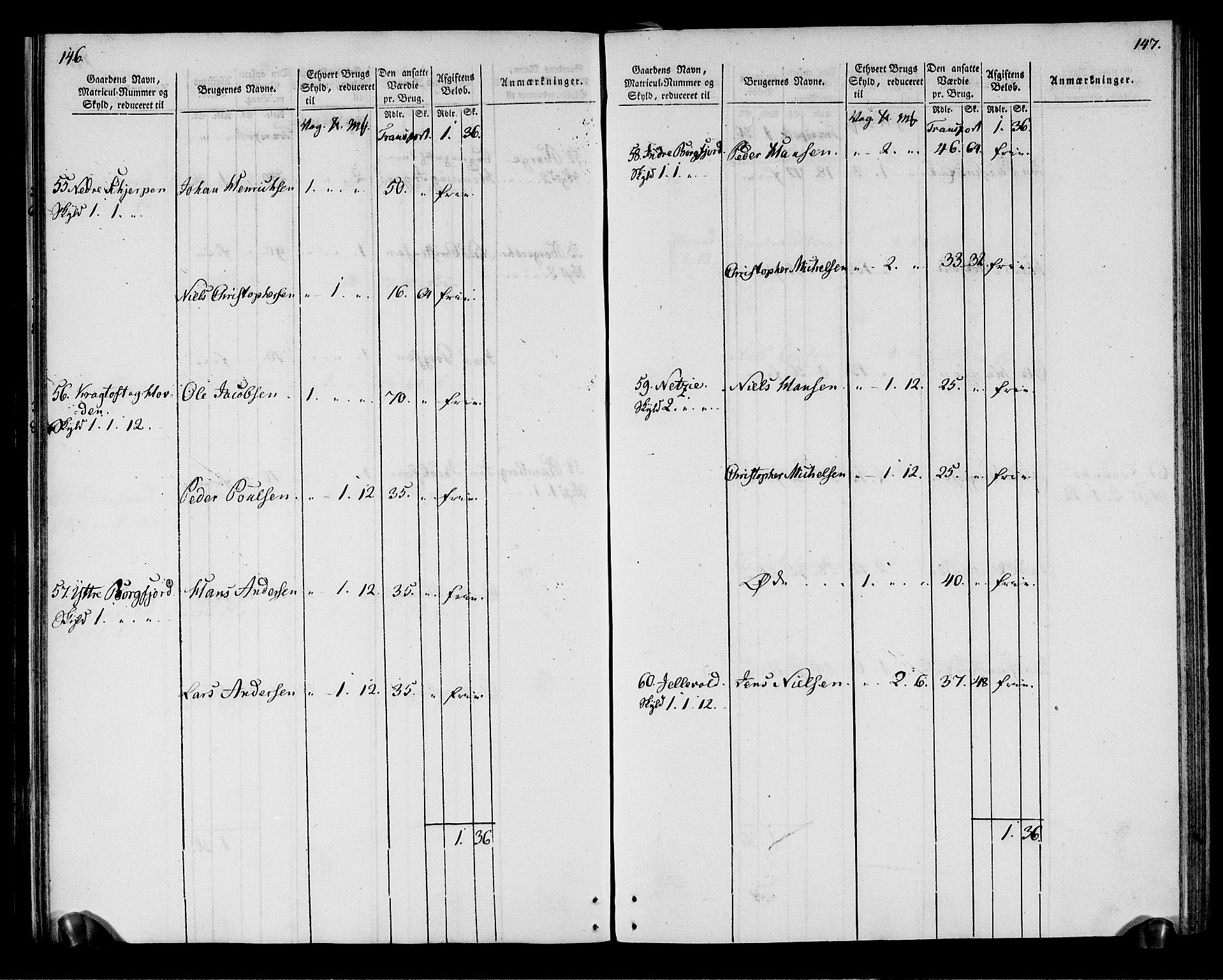 Rentekammeret inntil 1814, Realistisk ordnet avdeling, AV/RA-EA-4070/N/Ne/Nea/L0164: Vesterålen, Andenes og Lofoten fogderi. Oppebørselsregister, 1803, p. 76