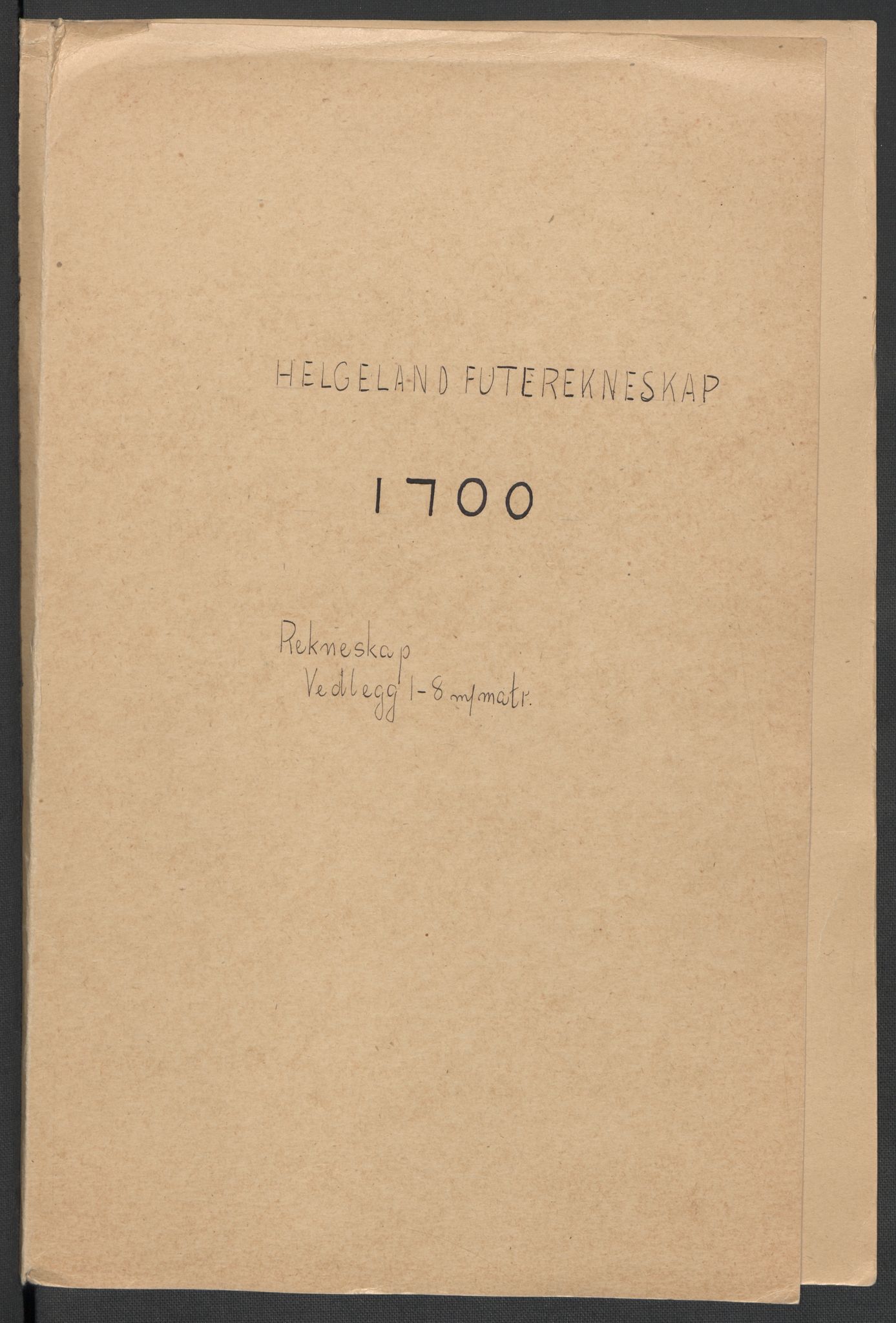 Rentekammeret inntil 1814, Reviderte regnskaper, Fogderegnskap, RA/EA-4092/R65/L4507: Fogderegnskap Helgeland, 1699-1701, p. 166