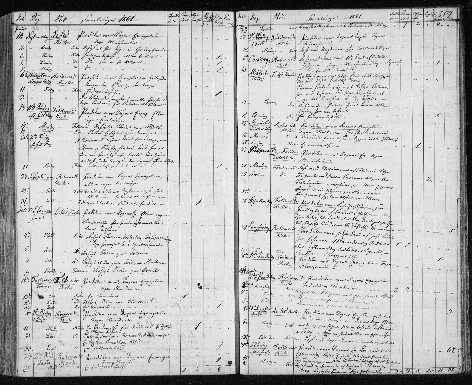 Ministerialprotokoller, klokkerbøker og fødselsregistre - Nord-Trøndelag, SAT/A-1458/780/L0641: Parish register (official) no. 780A06, 1857-1874, p. 359