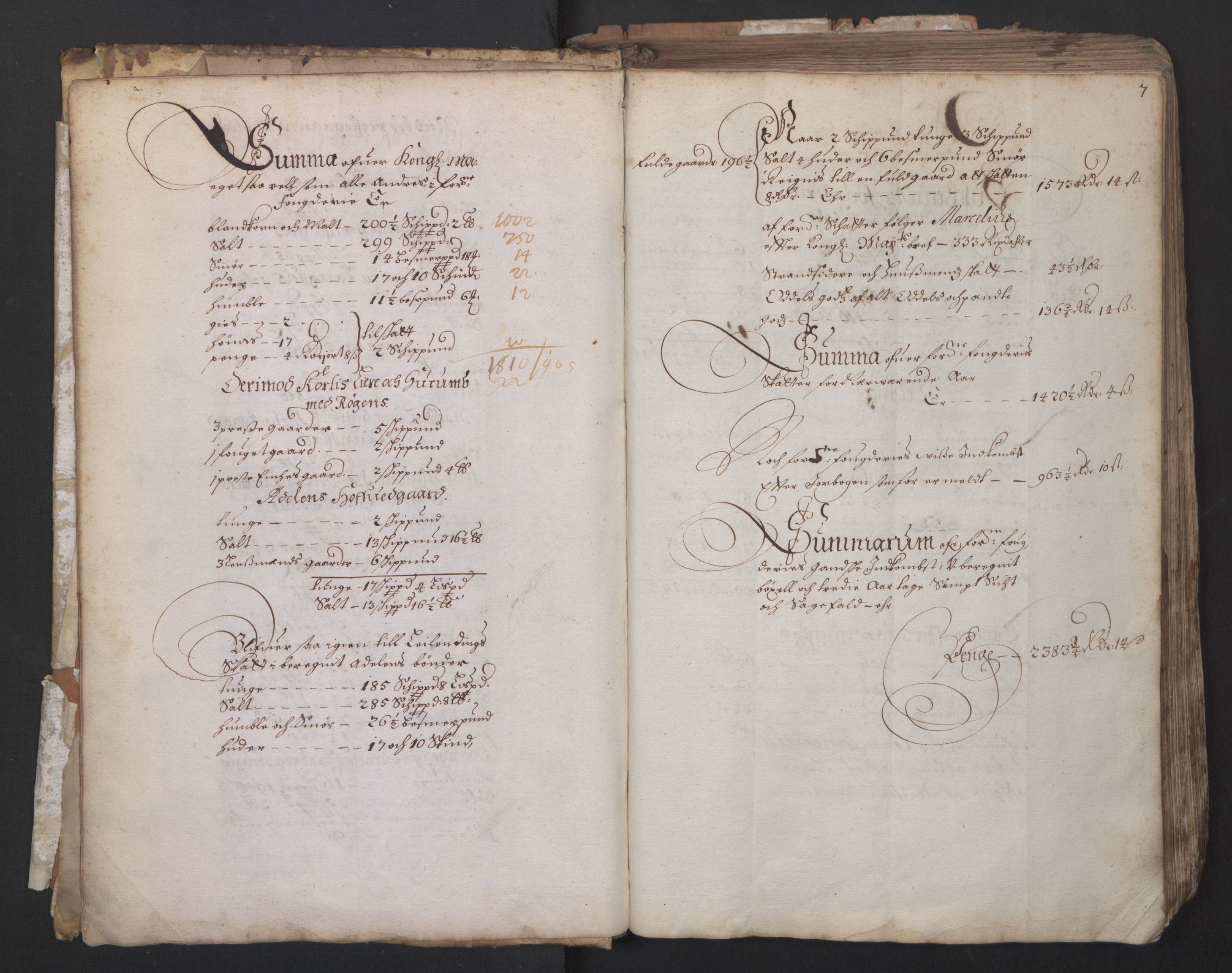 Rentekammeret inntil 1814, Realistisk ordnet avdeling, AV/RA-EA-4070/L/L0031/0002: Landkommisjonens ekstrakter: / Likelydende protokoll (kopi eller konsept?) merket Nr. 1. 1682., 1682, p. 6b-7a
