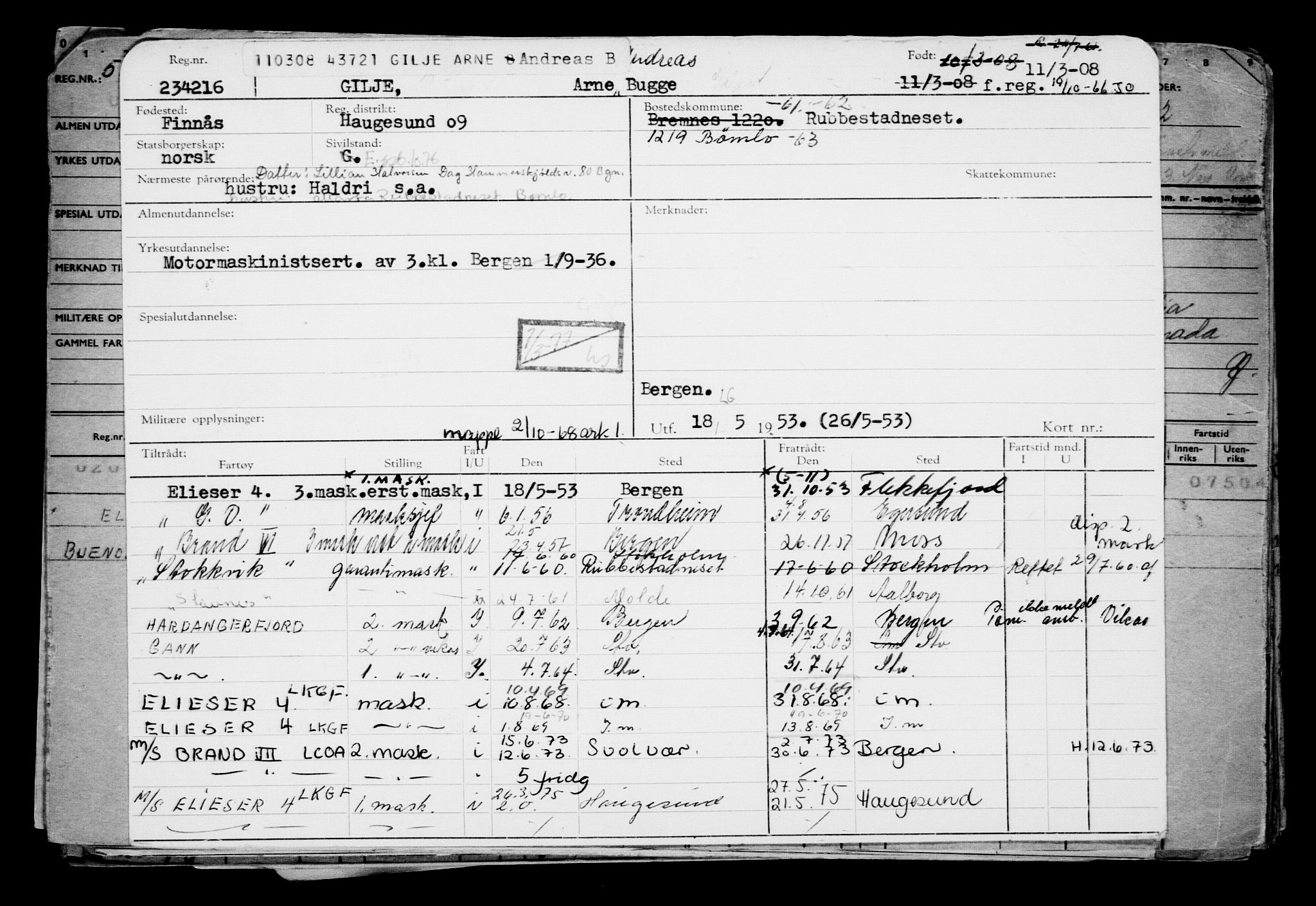 Direktoratet for sjømenn, AV/RA-S-3545/G/Gb/L0076: Hovedkort, 1908, p. 119