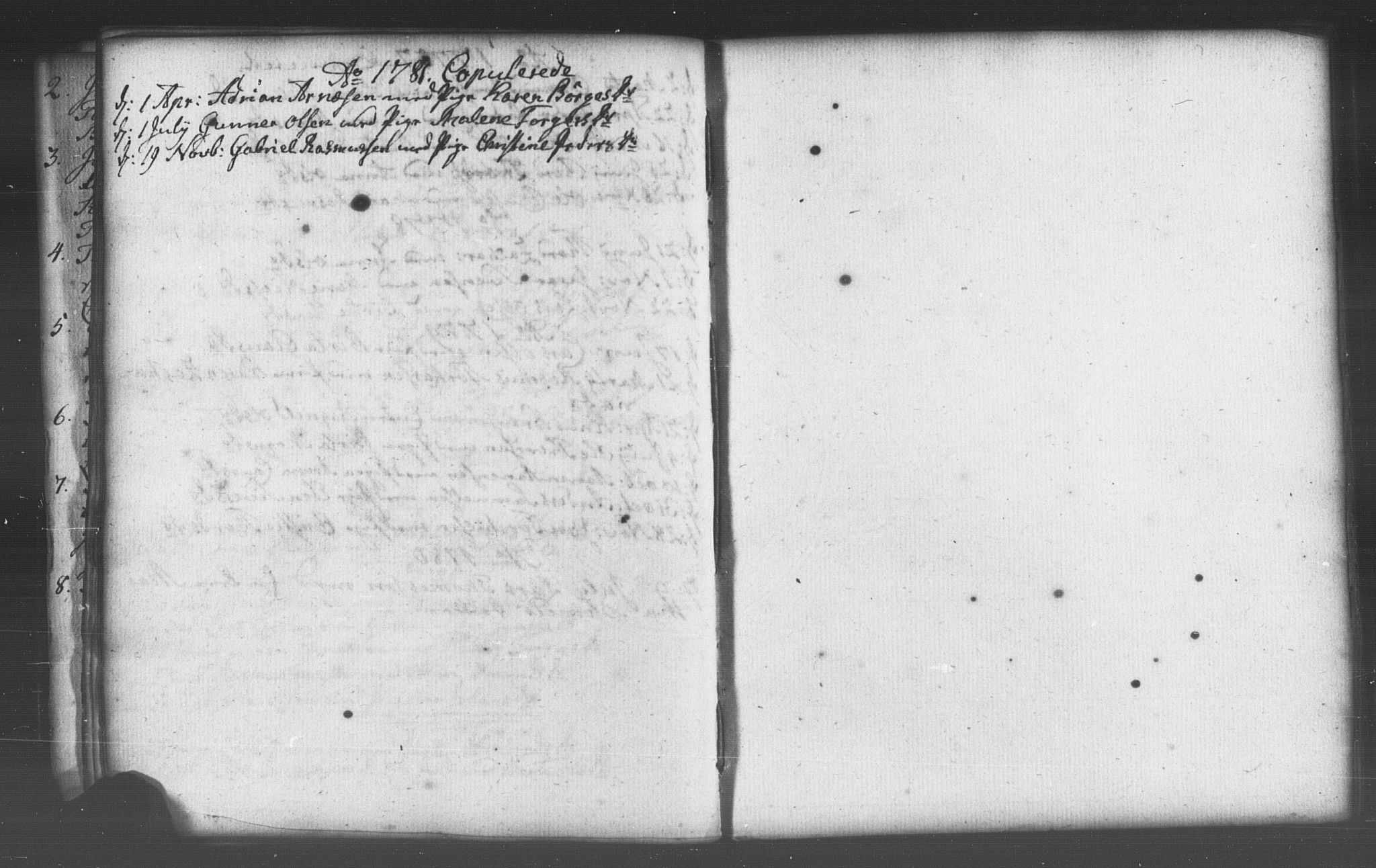 Domkirken sokneprestkontor, AV/SAST-A-101812/001/30/30BB/L0005: Parish register (copy) no. B 5 /2, 1760-1781