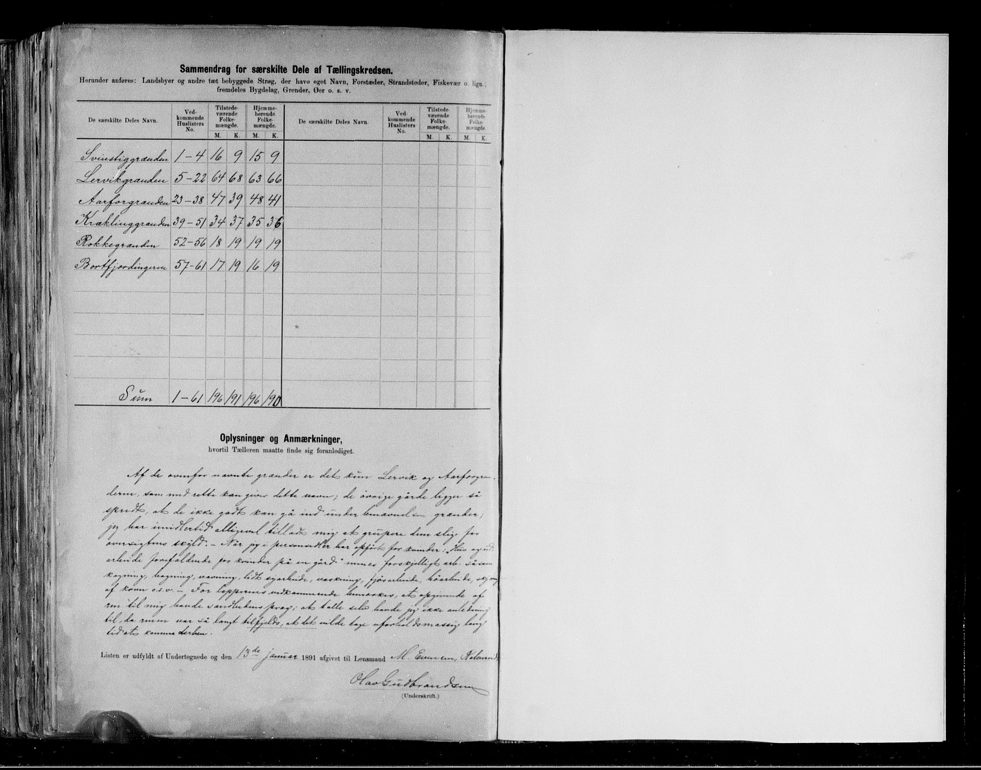 RA, 1891 census for 1753 Foldereid, 1891, p. 11
