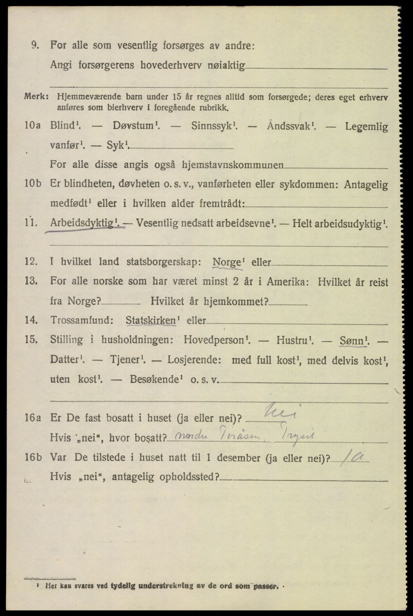 SAH, 1920 census for Åmot, 1920, p. 5052