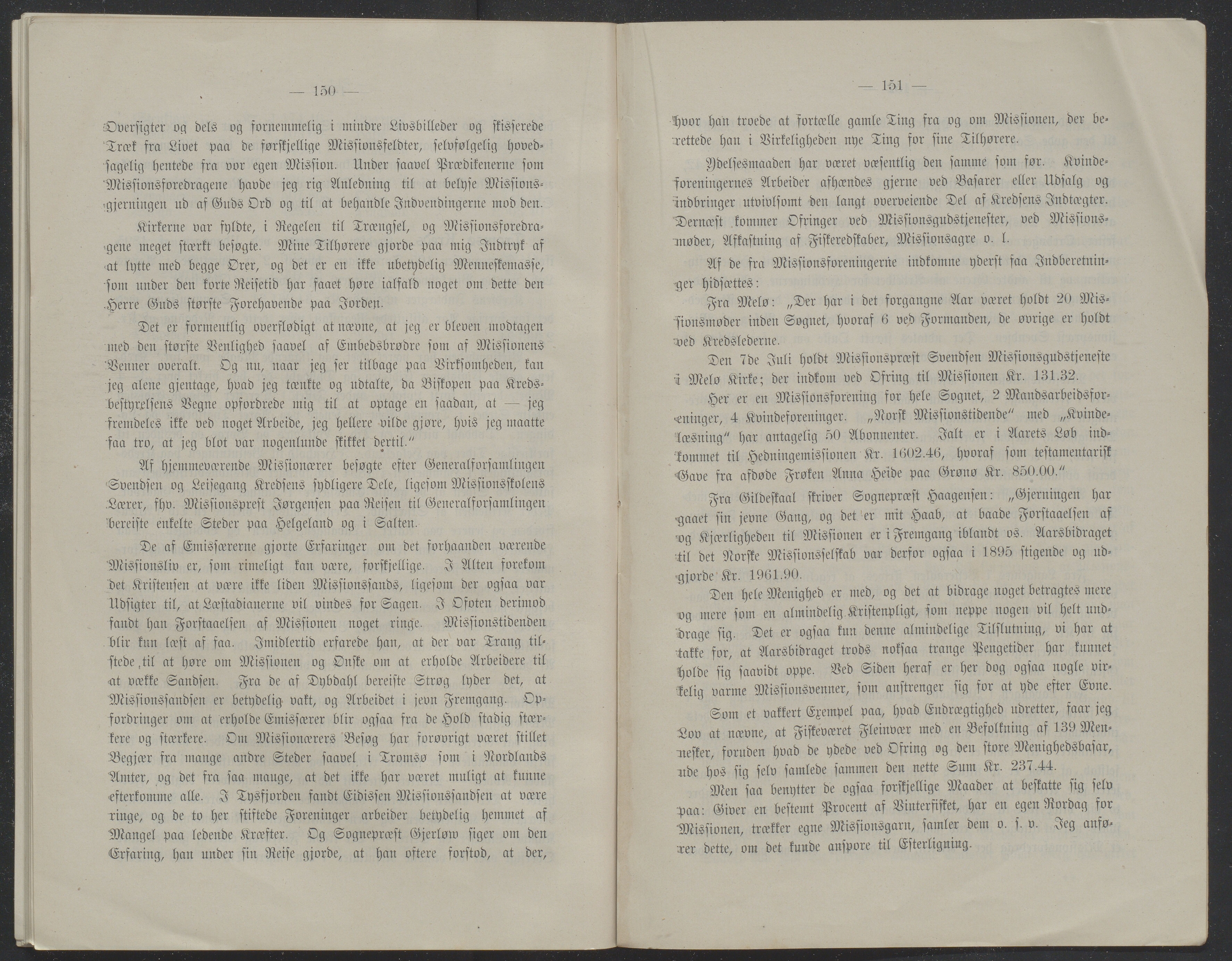 Det Norske Misjonsselskap - hovedadministrasjonen, VID/MA-A-1045/D/Db/Dba/L0339/0007: Beretninger, Bøker, Skrifter o.l   / Årsberetninger. Heftet. 54. , 1896, p. 150-151