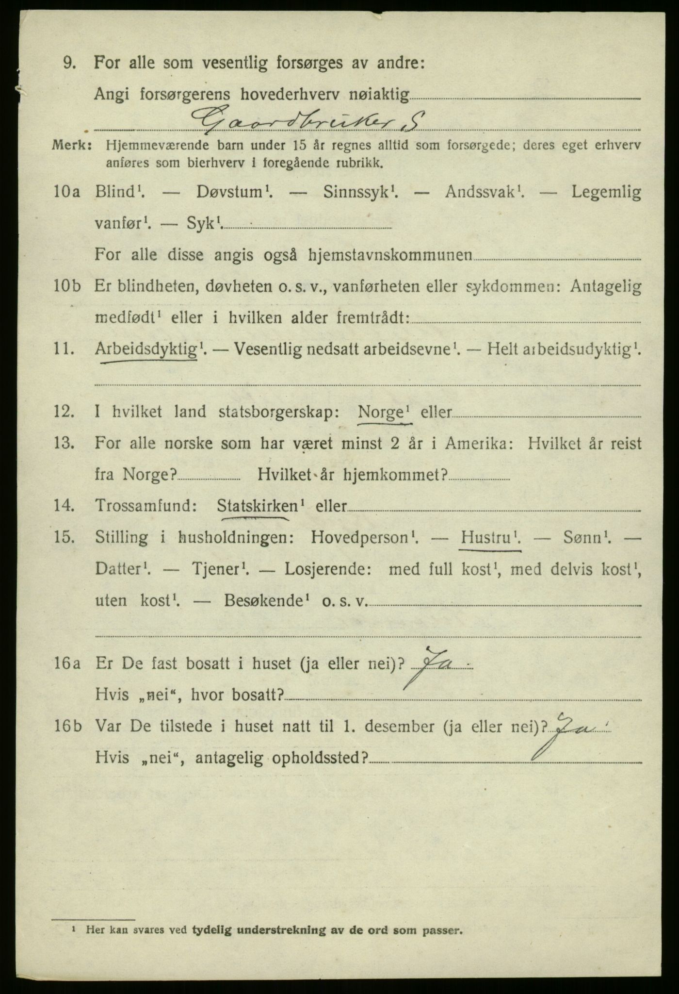 SAB, 1920 census for Vevring, 1920, p. 1547