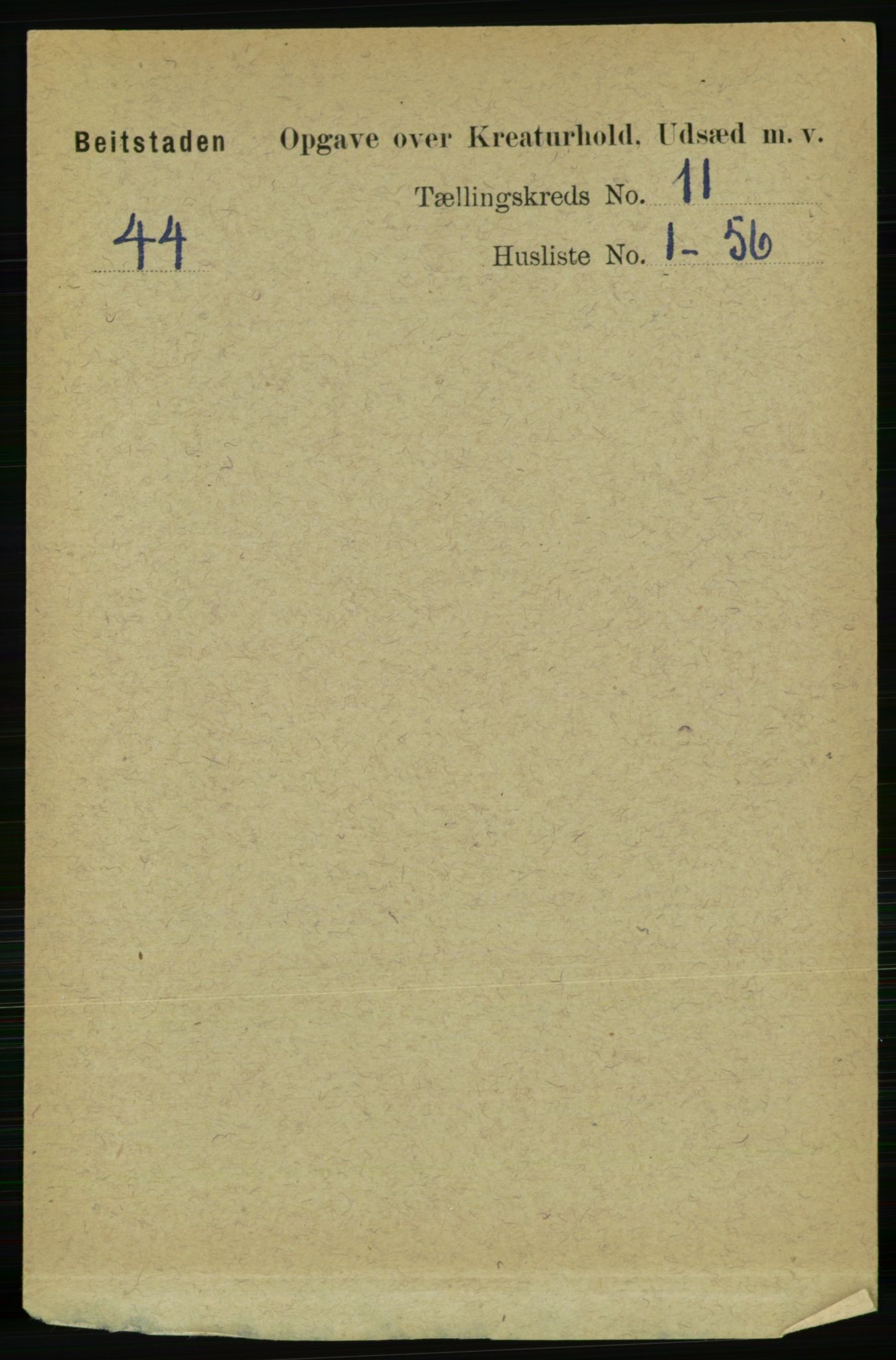 RA, 1891 census for 1727 Beitstad, 1891, p. 6274