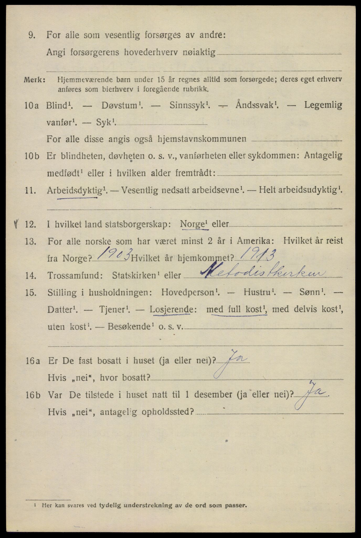 SAO, 1920 census for Kristiania, 1920, p. 162732