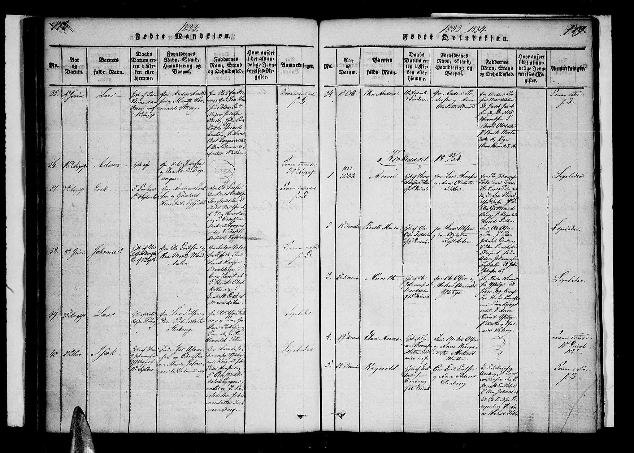 Lyngen sokneprestembete, AV/SATØ-S-1289/H/He/Hea/L0003kirke: Parish register (official) no. 3, 1822-1838, p. 178-179