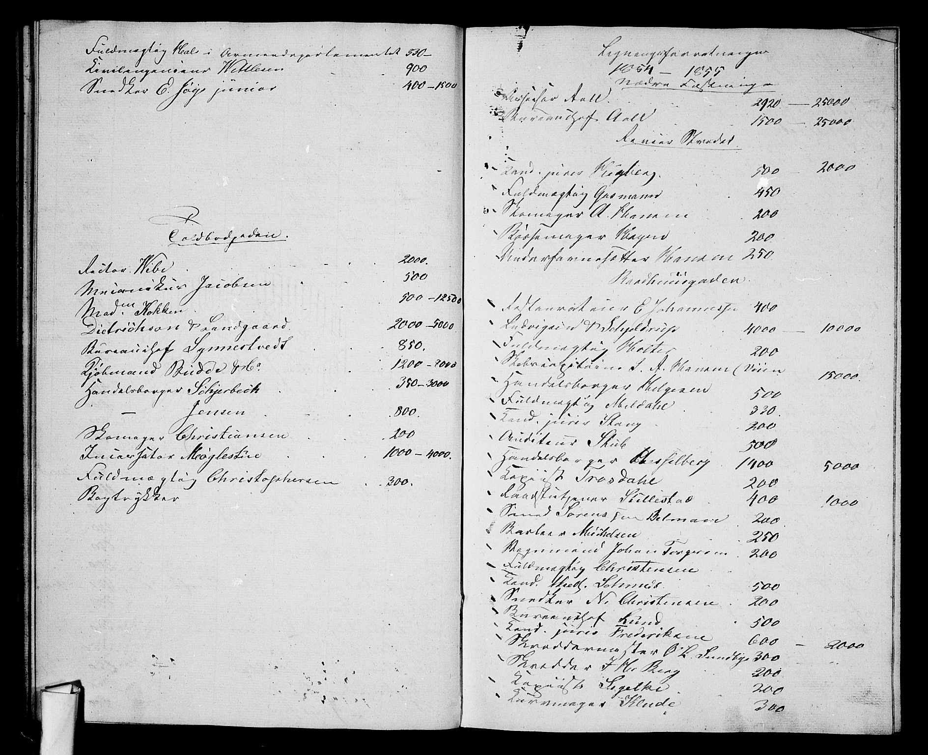 Oslo domkirke Kirkebøker, AV/SAO-A-10752/H/Ha/L0001: Banns register no. 1, 1837-1849