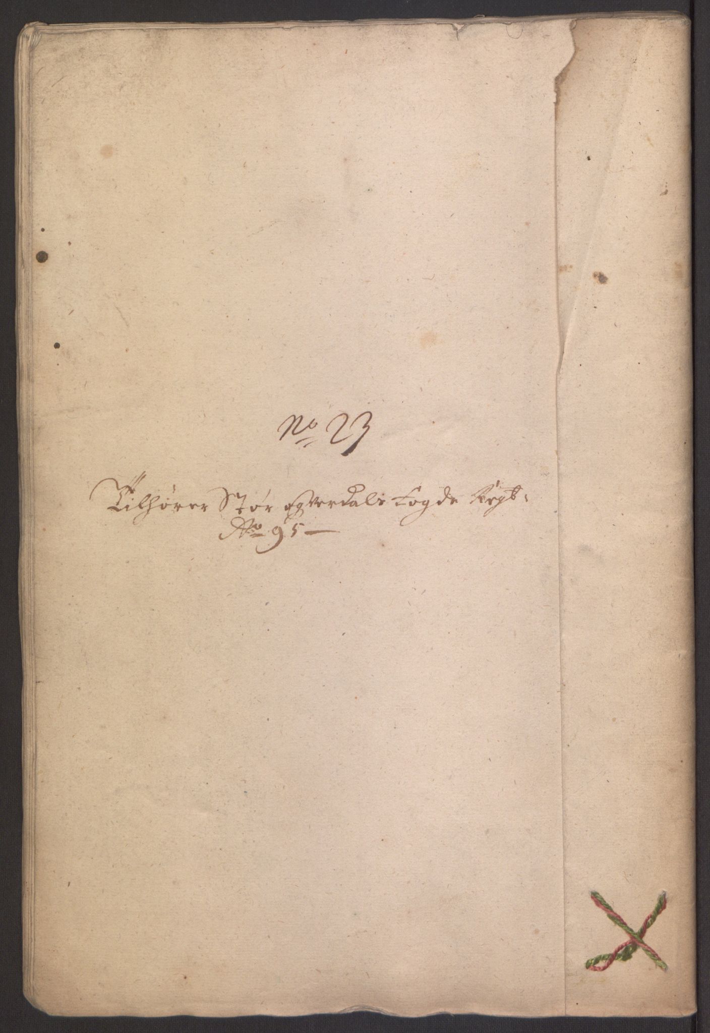 Rentekammeret inntil 1814, Reviderte regnskaper, Fogderegnskap, RA/EA-4092/R62/L4187: Fogderegnskap Stjørdal og Verdal, 1695, p. 280