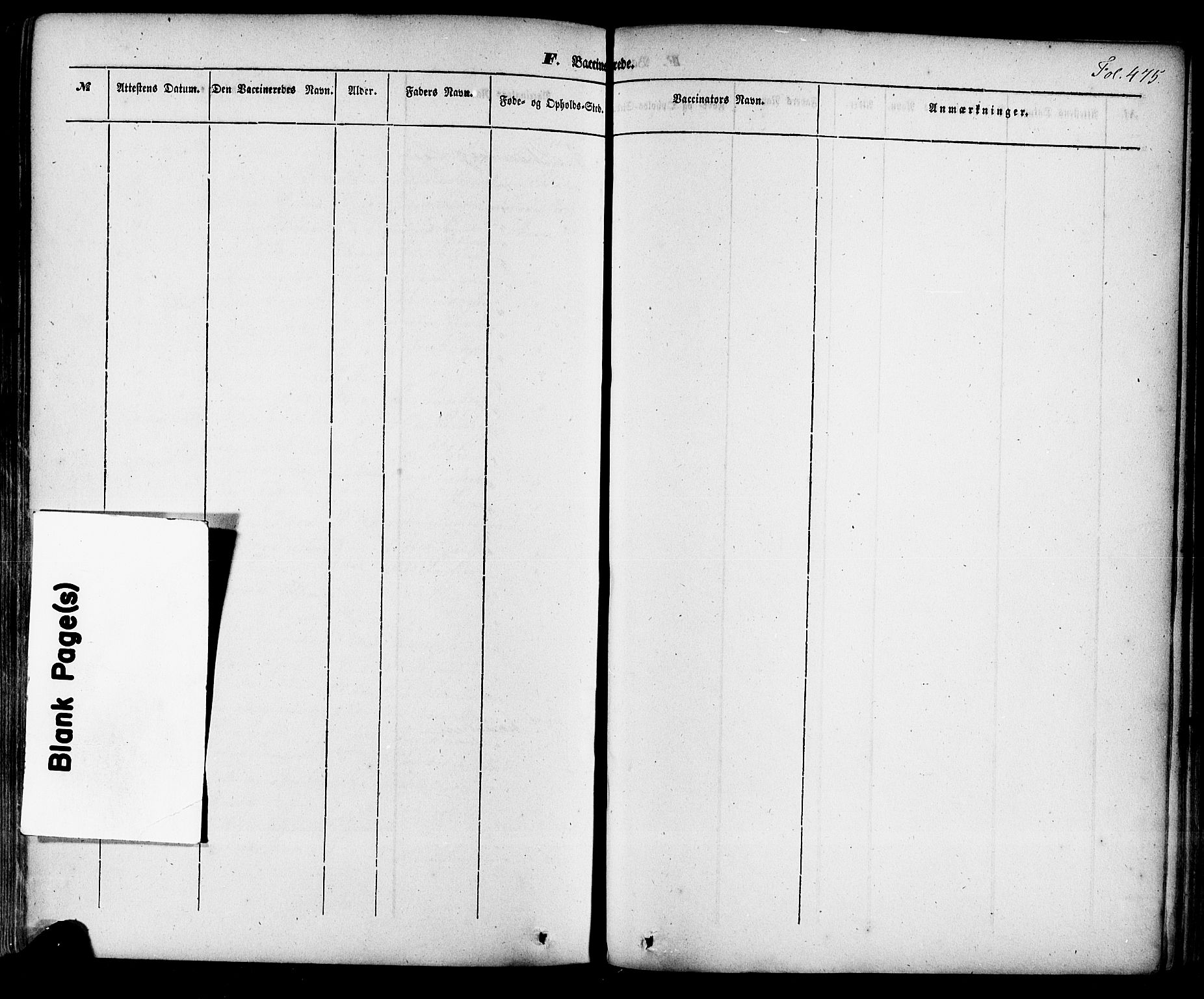 Skien kirkebøker, SAKO/A-302/F/Fa/L0006a: Parish register (official) no. 6A, 1843-1856, p. 475