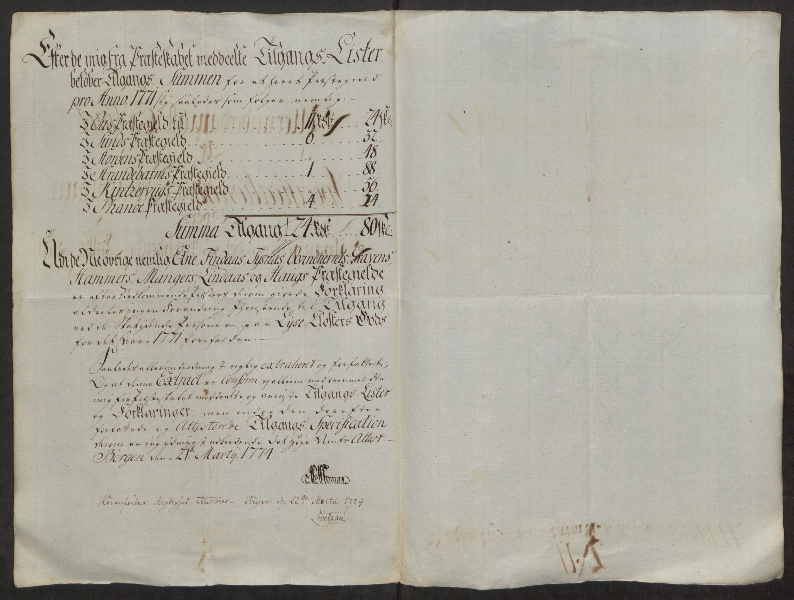 Rentekammeret inntil 1814, Reviderte regnskaper, Fogderegnskap, RA/EA-4092/R50/L3180: Ekstraskatten Lyse kloster, 1762-1783, p. 255