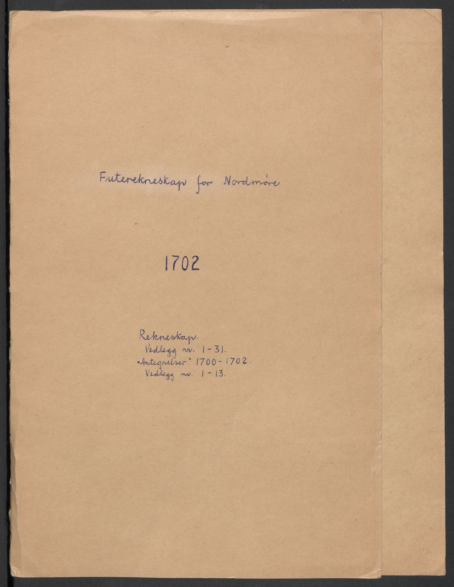 Rentekammeret inntil 1814, Reviderte regnskaper, Fogderegnskap, RA/EA-4092/R56/L3739: Fogderegnskap Nordmøre, 1700-1702, p. 348