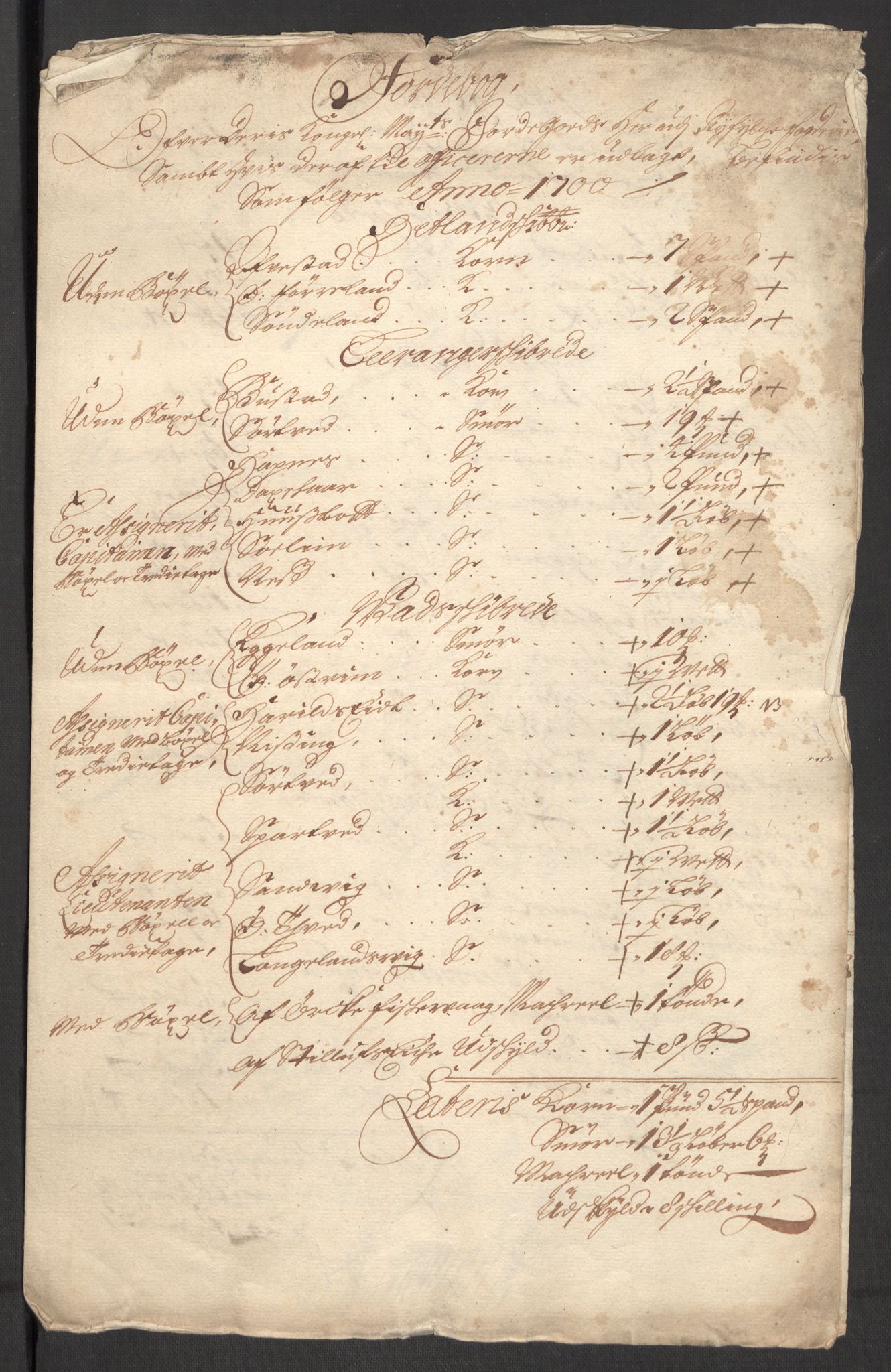 Rentekammeret inntil 1814, Reviderte regnskaper, Fogderegnskap, AV/RA-EA-4092/R47/L2858: Fogderegnskap Ryfylke, 1697-1700, p. 337
